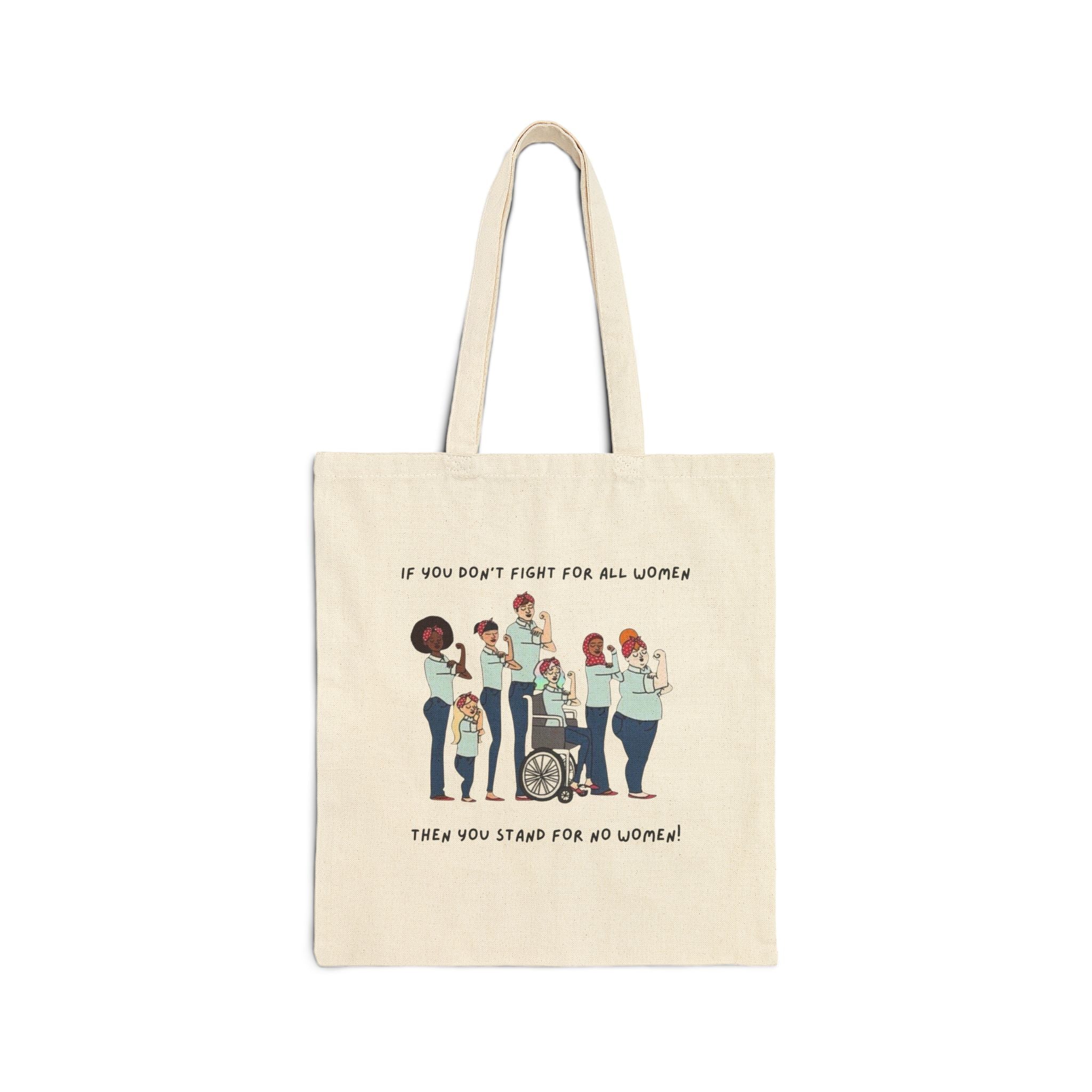 Fight for All Women Canvas Tote Bag