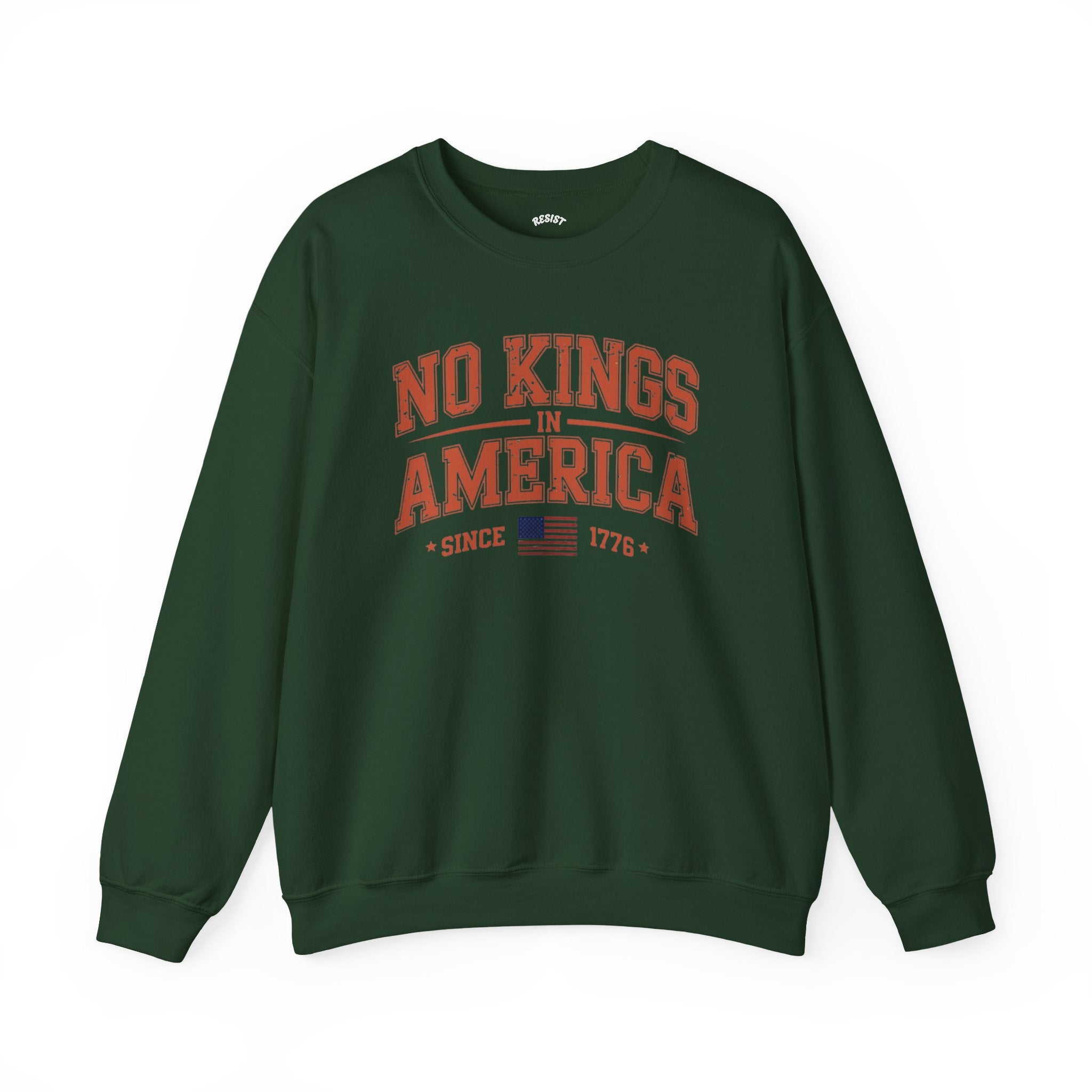 Vintage Style "No Kings in America" Sweatshirt
