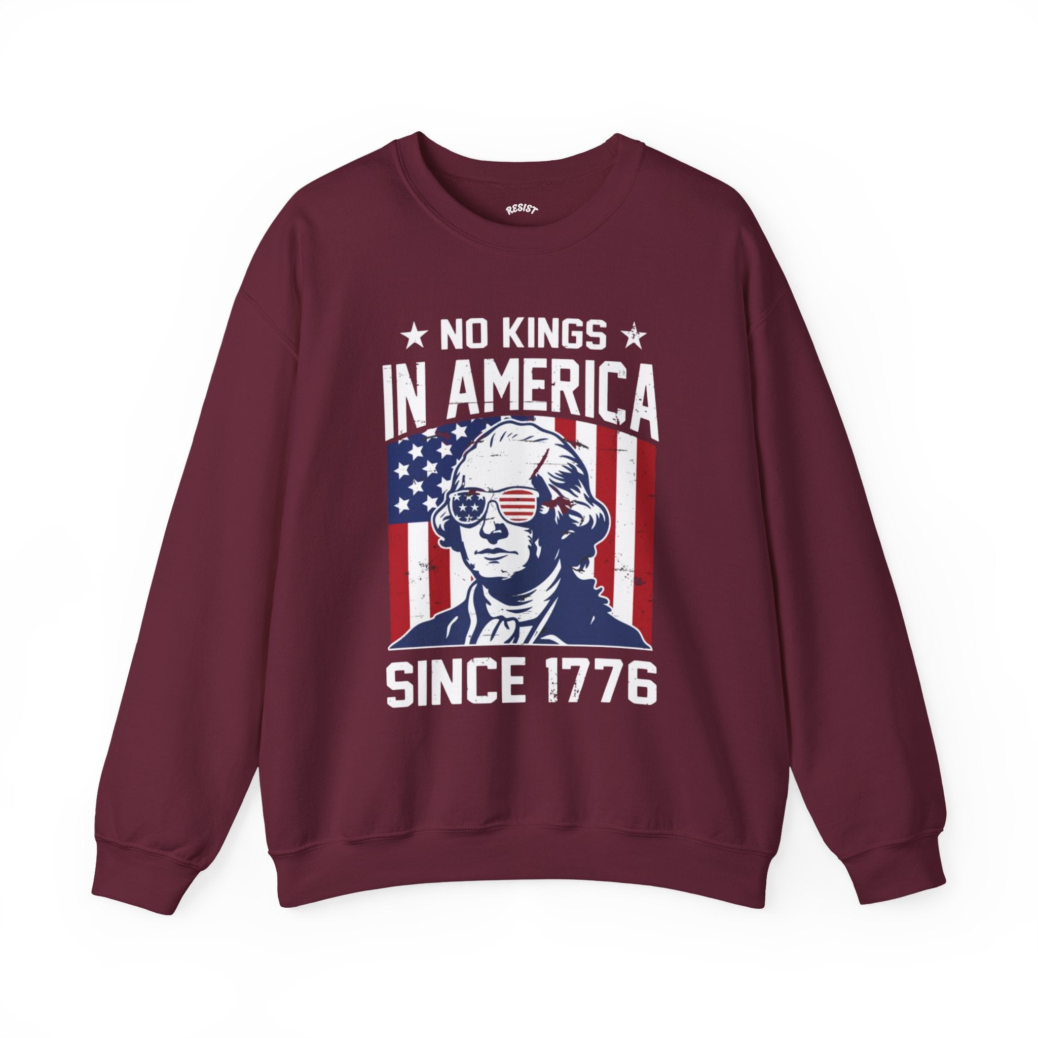 Retro Style "No Kings in America" Sweatshirt