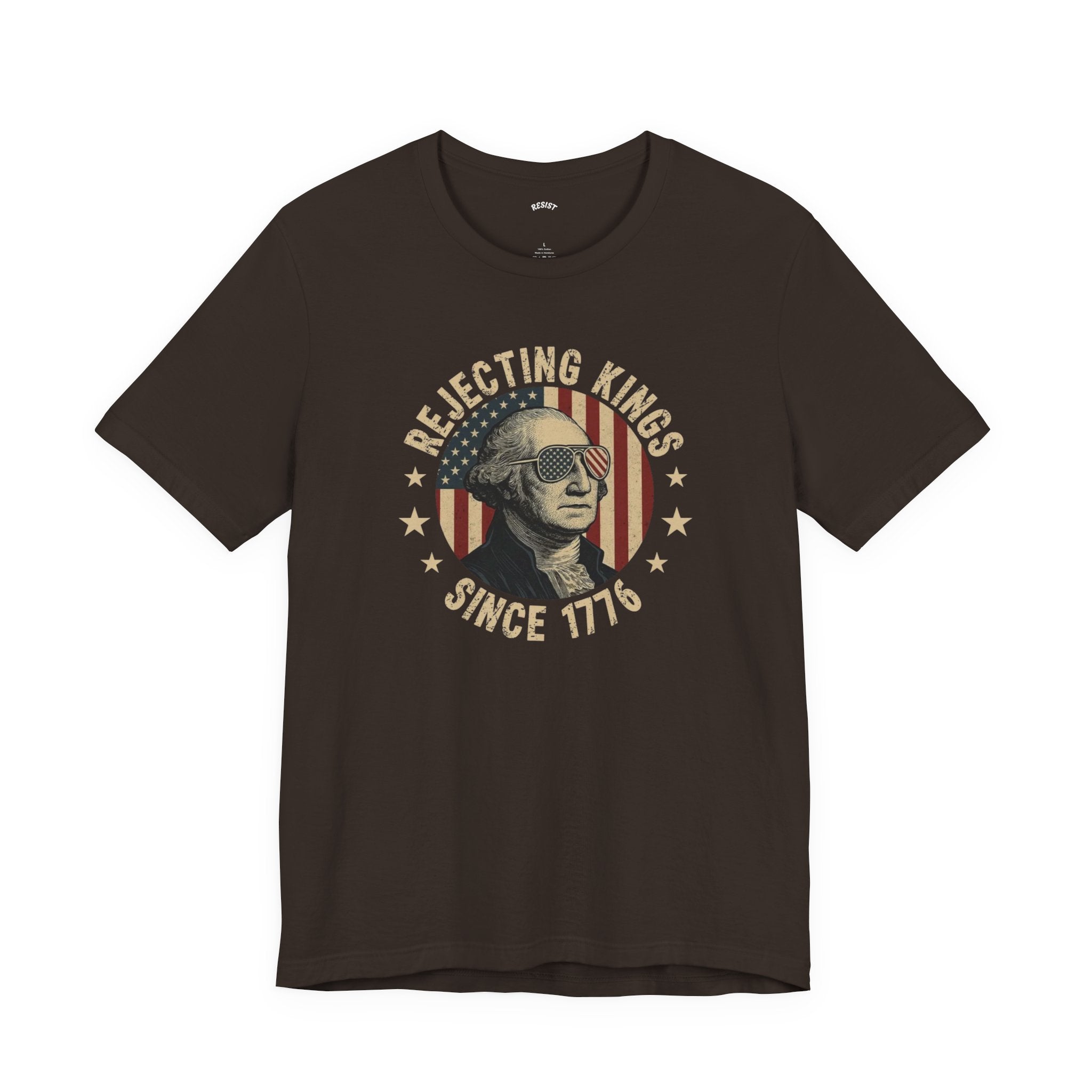 Vintage-Inspired ‘Rejecting Kings Since 1776’ T-Shirt