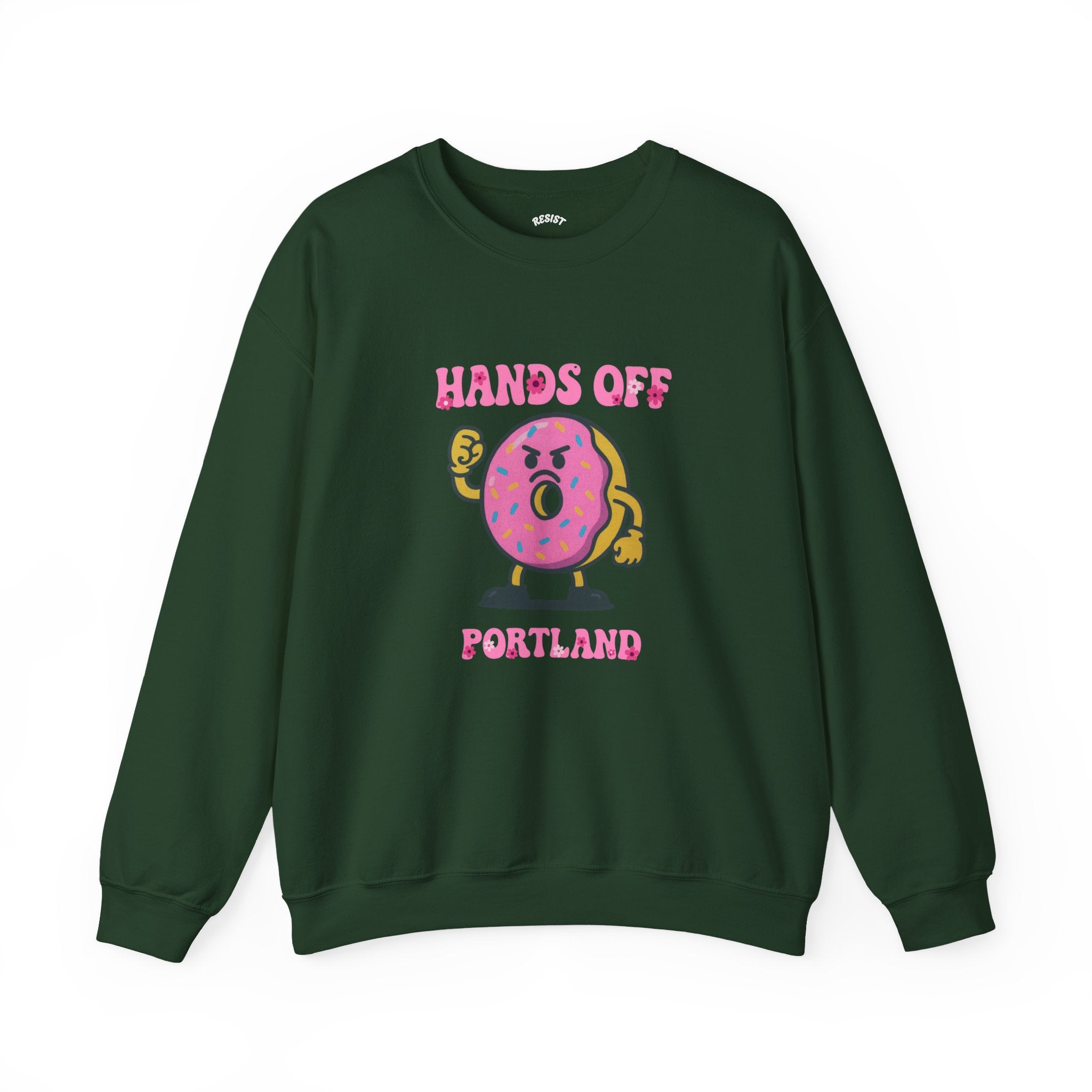 Hands Off Portland Crewneck Sweatshirt