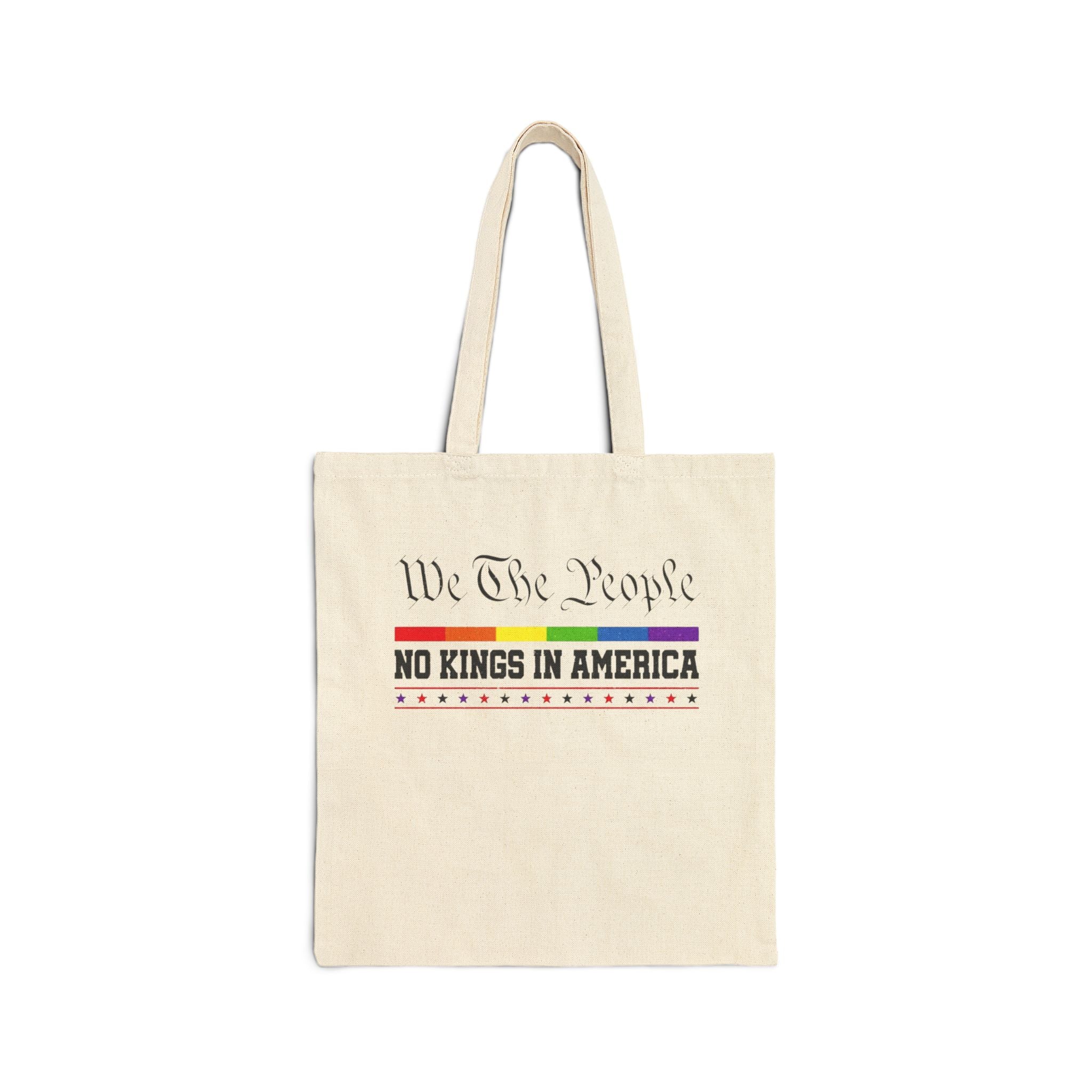 We The People - No Kings In America Canvas Tote Bag