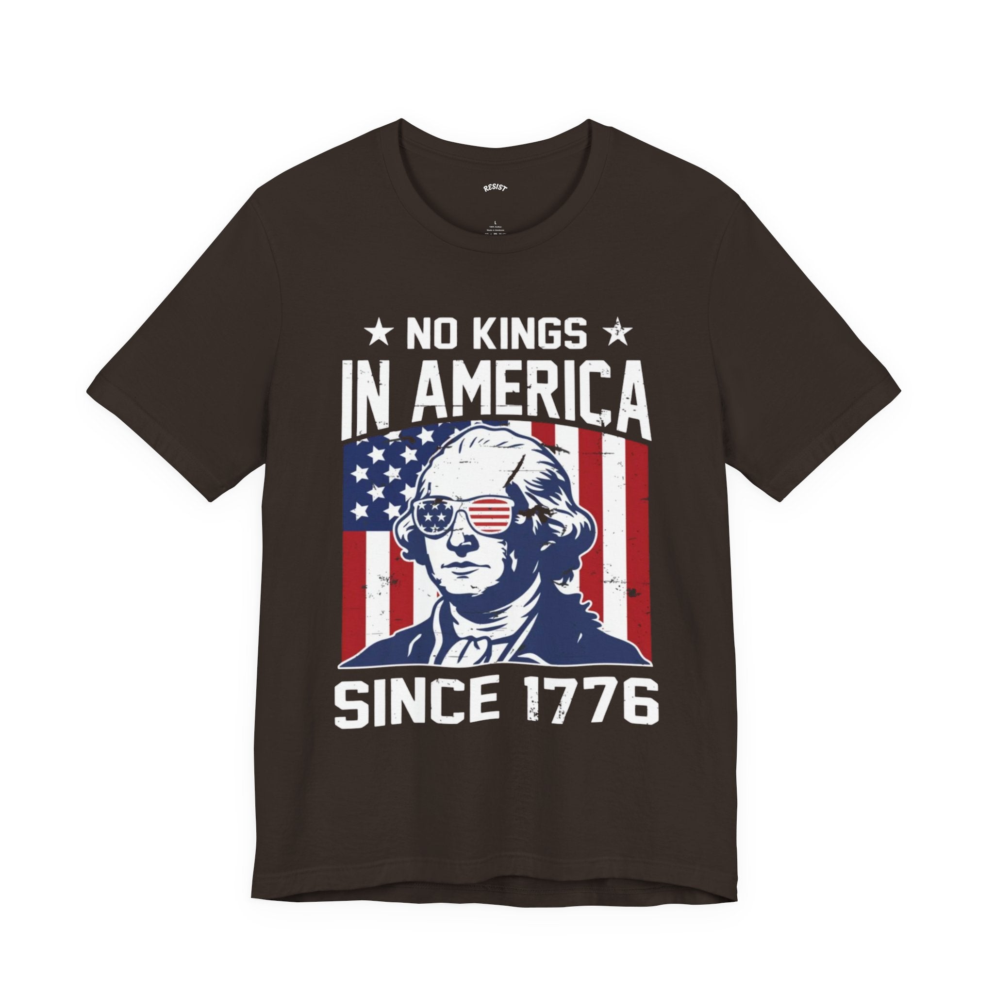 Retro Style "No Kings in America" T-Shirt