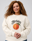 Birthday Peach Crewneck Sweatshirt