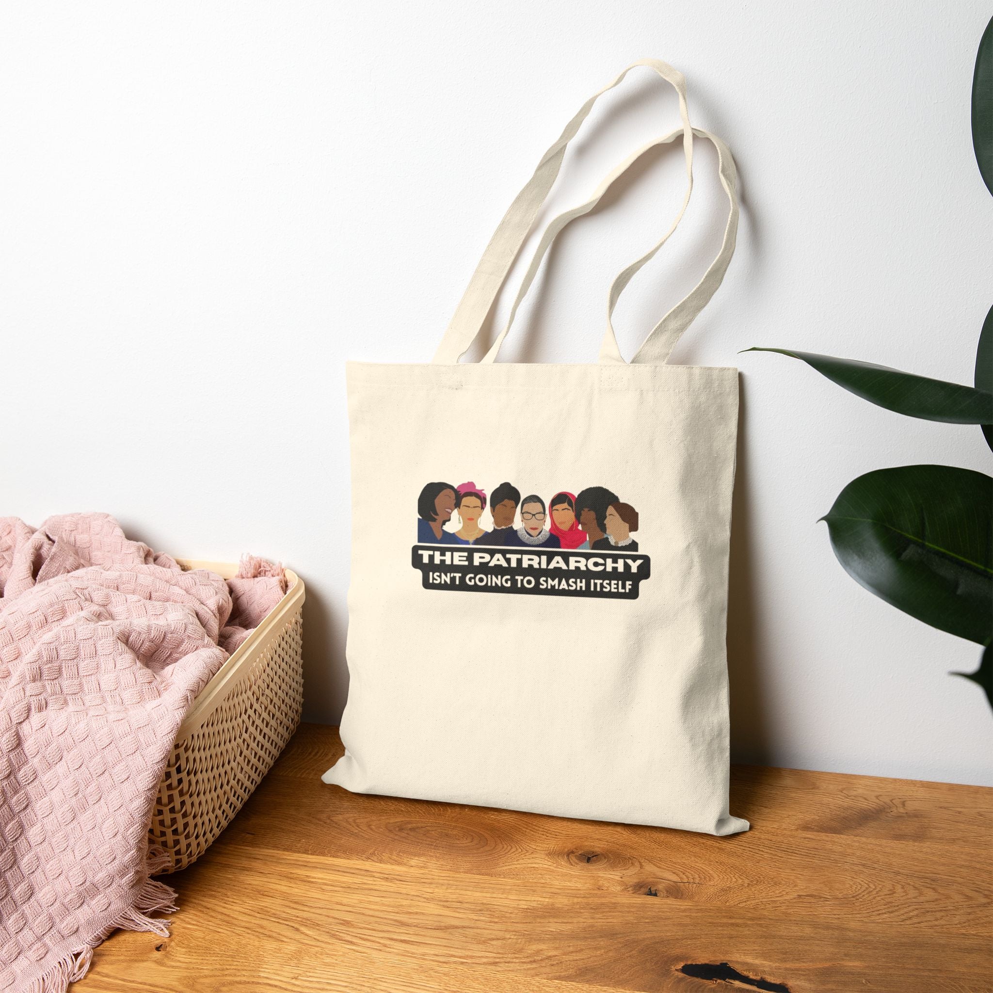 Smash The Patriarchy Canvas Tote Bag