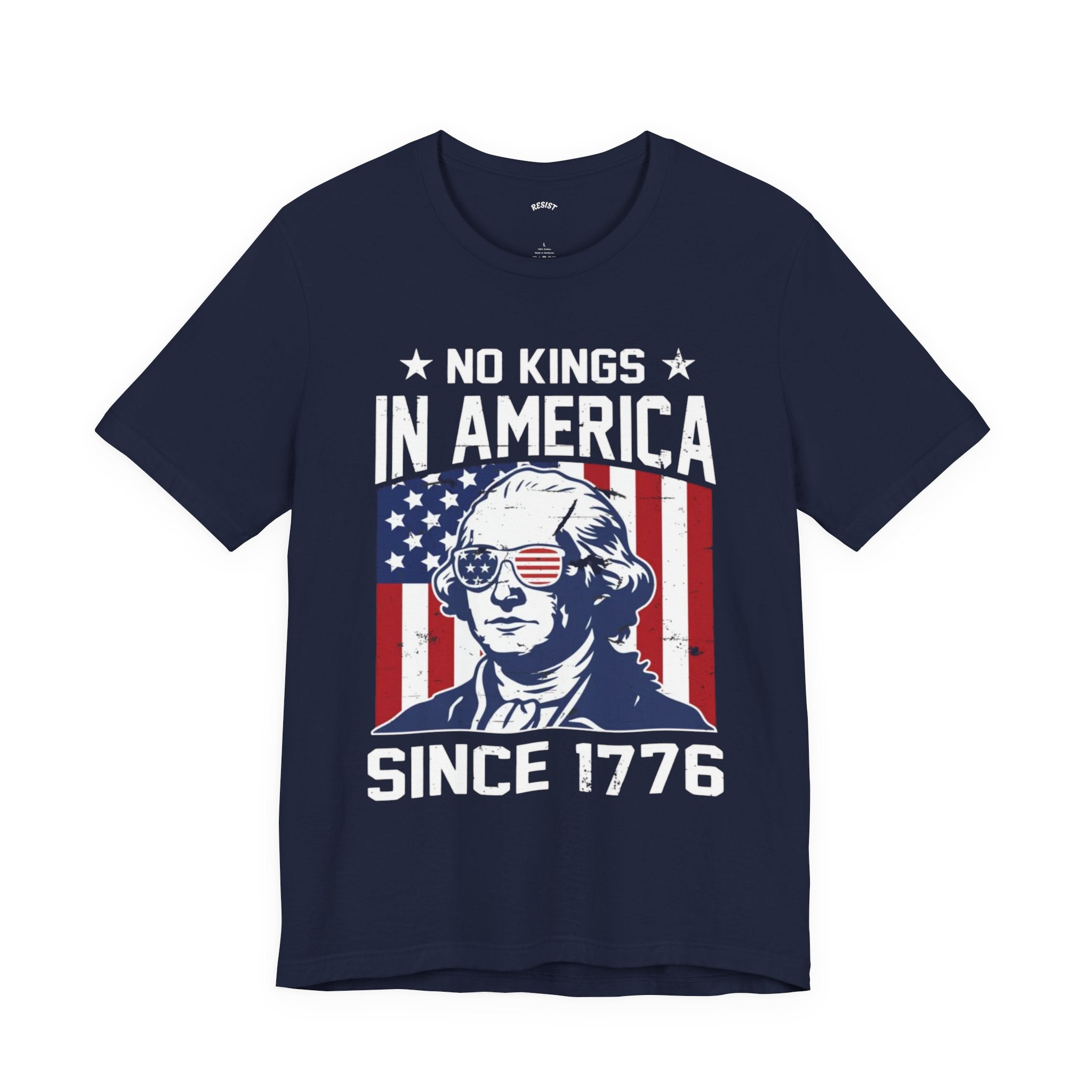 Retro Style "No Kings in America" T-Shirt