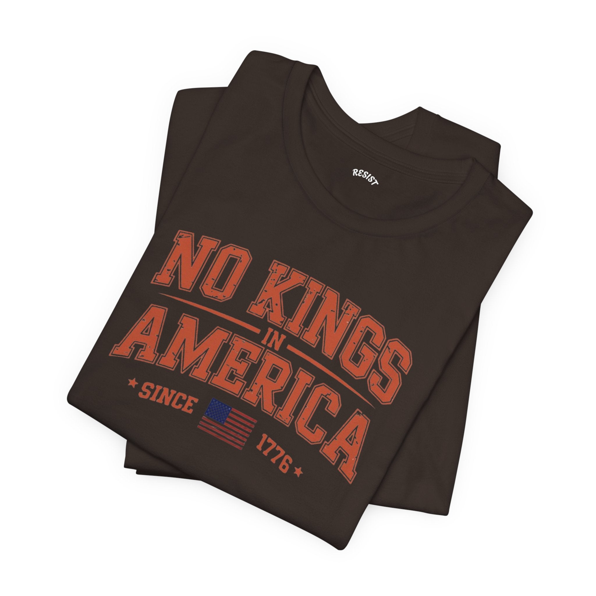 Vintage Style "No Kings in America" T-Shirt