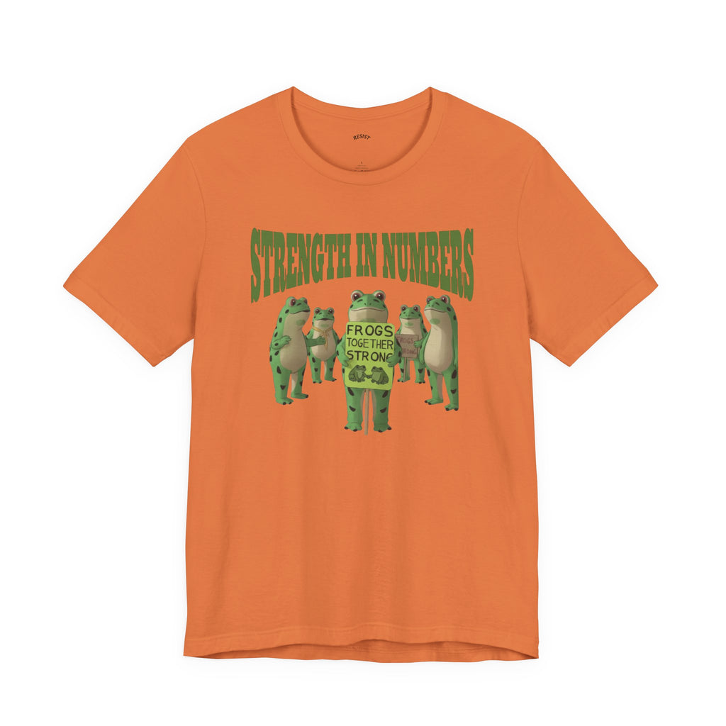 Strength in Numbers Frog T-Shirt