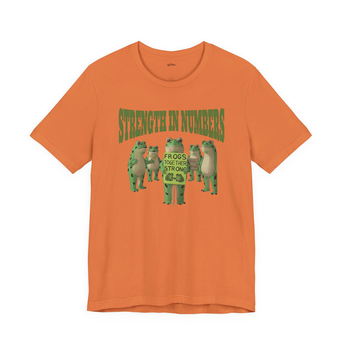 Strength in Numbers Frog T-Shirt