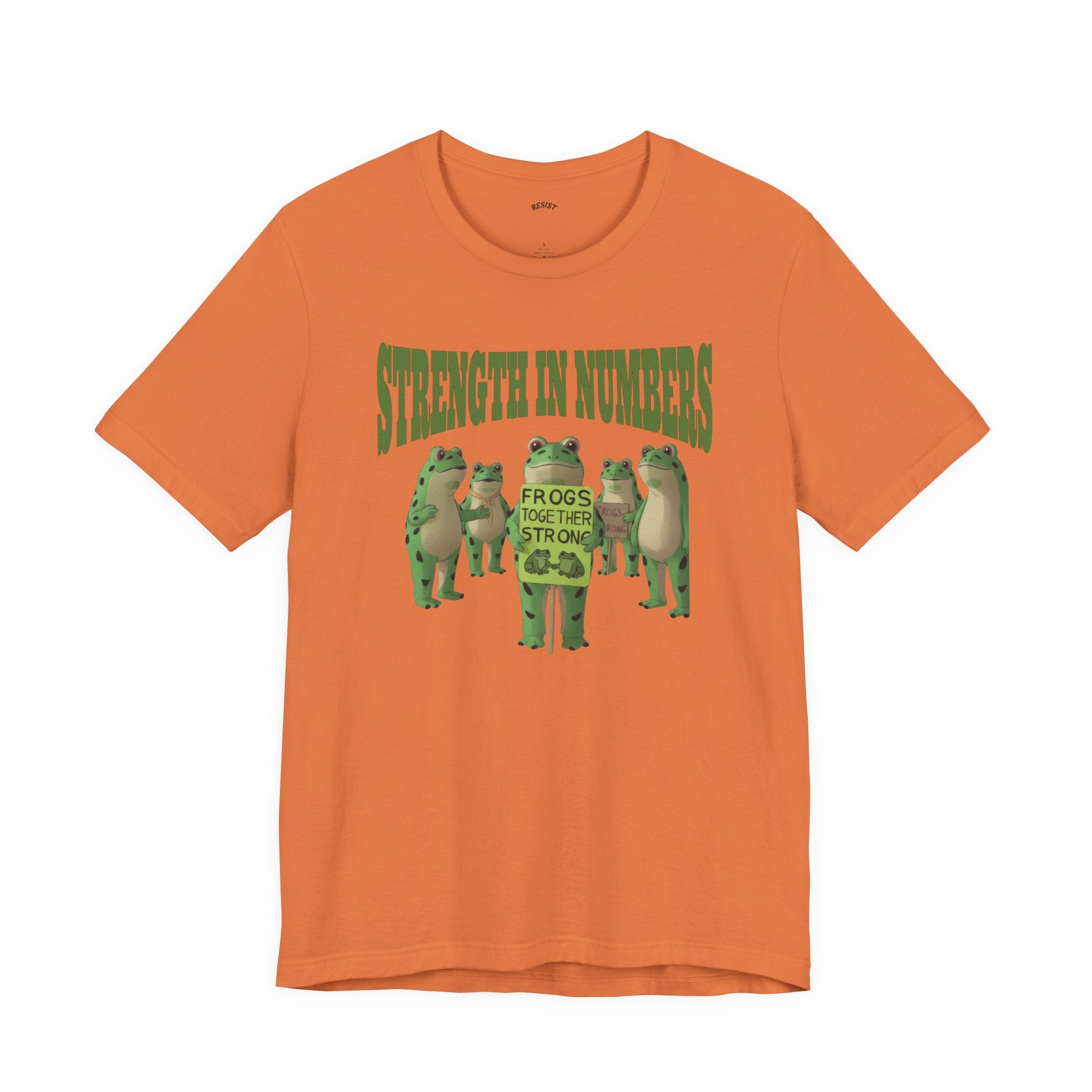 Strength in Numbers Frog T-Shirt