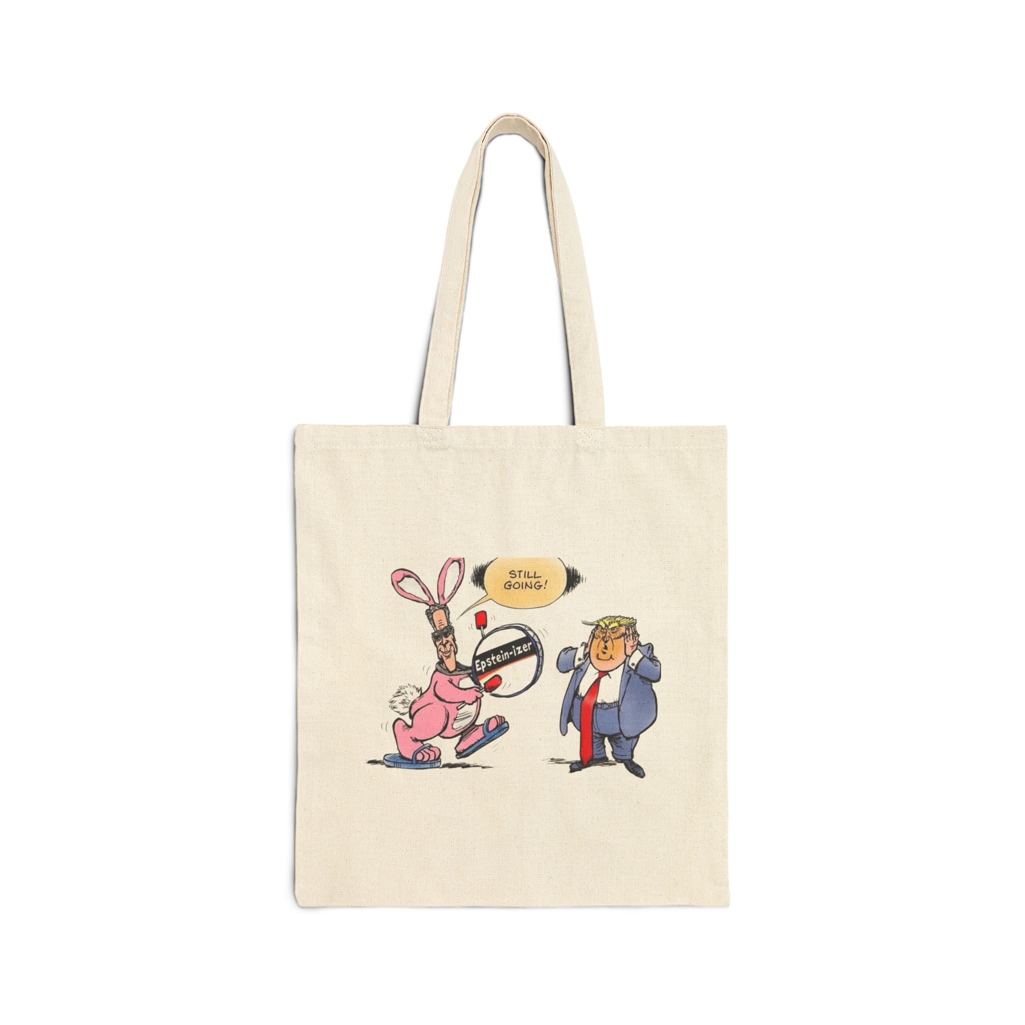 Keep The Heat On Cotton Canvas Tote Bag
