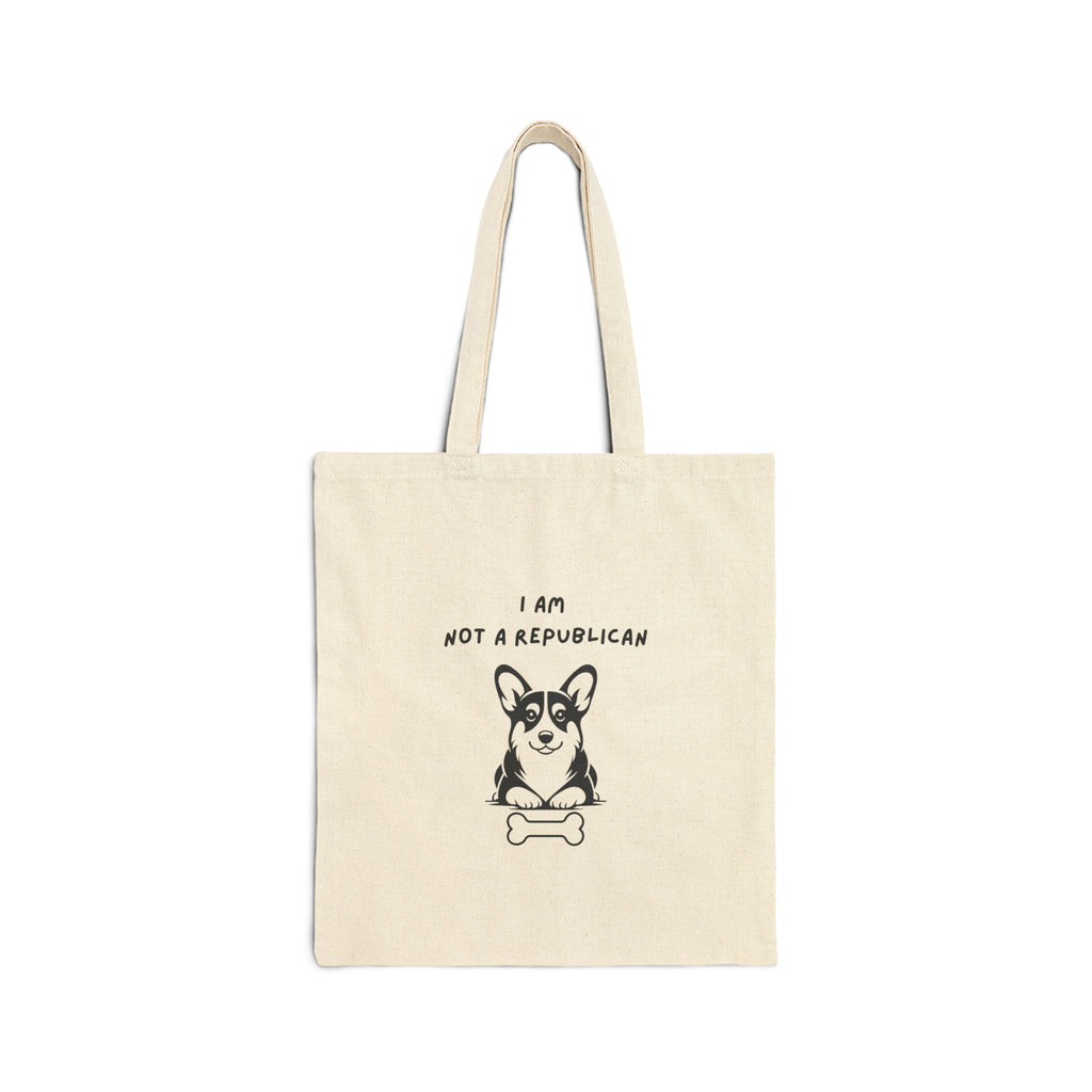Not a Republican Tote Bag