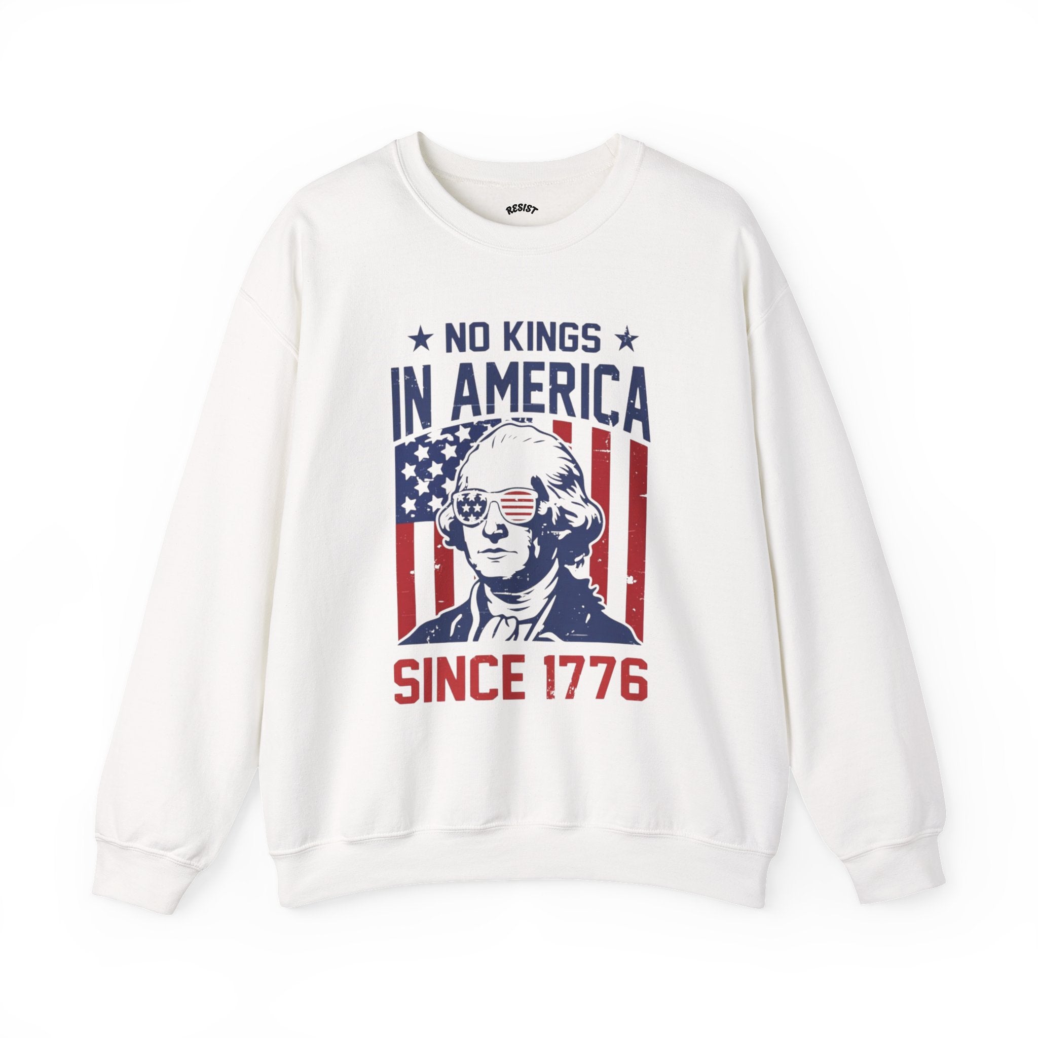 Retro Style "No Kings in America" Sweatshirt