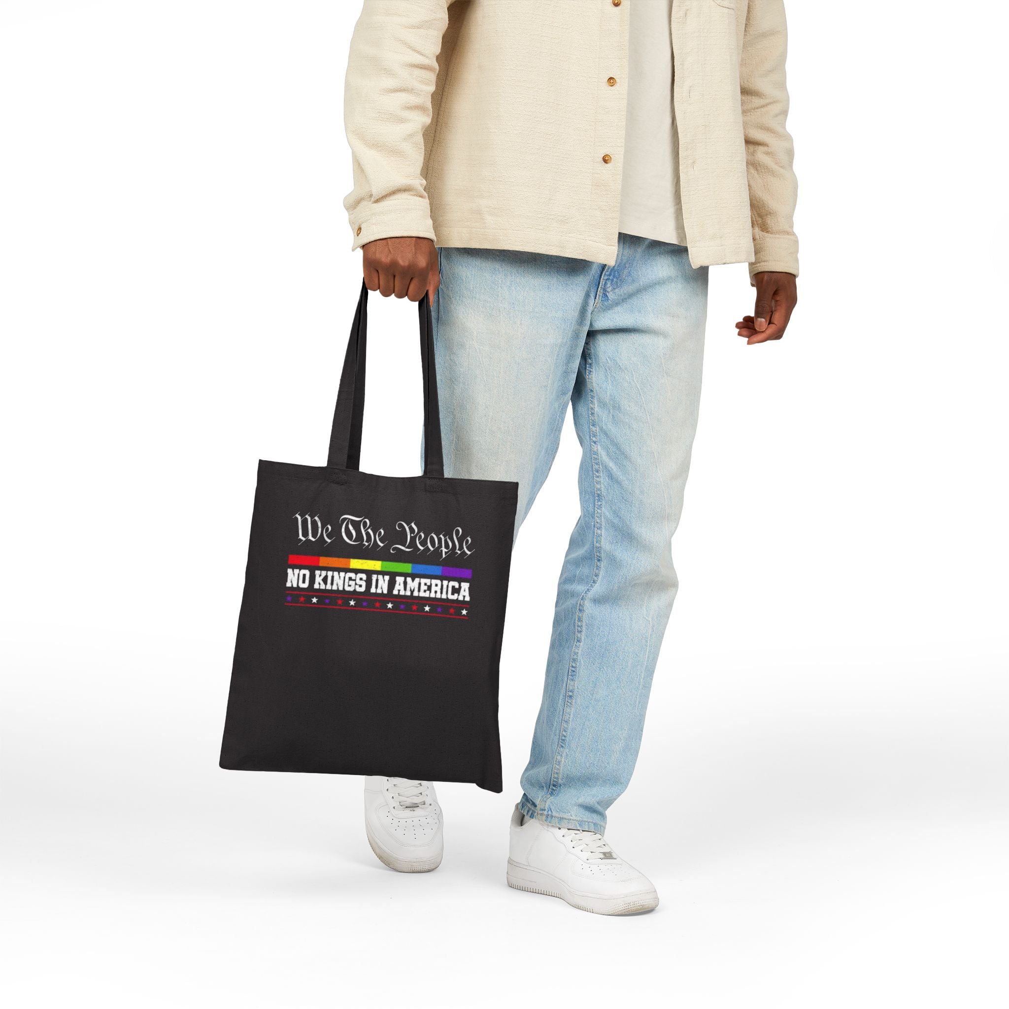 We The People - No Kings In America Canvas Tote Bag