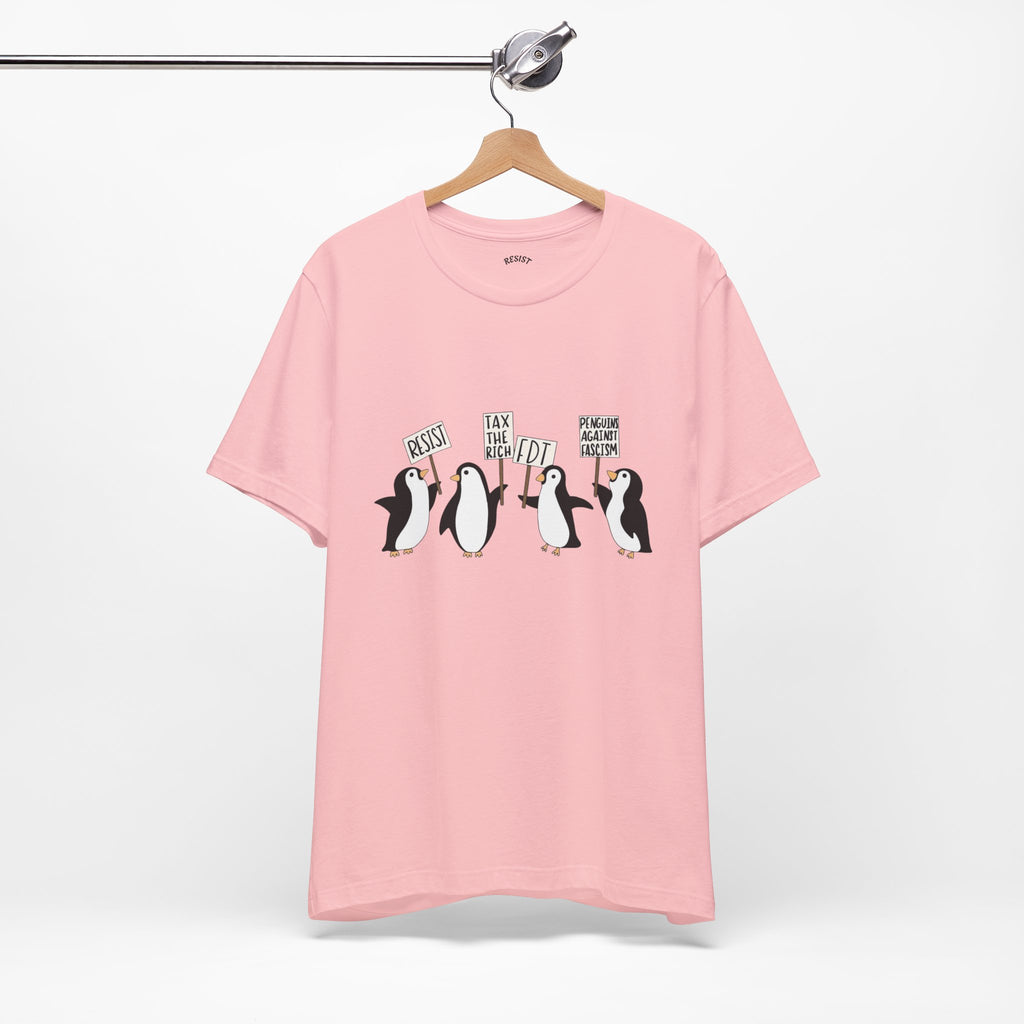 Penguins Protest