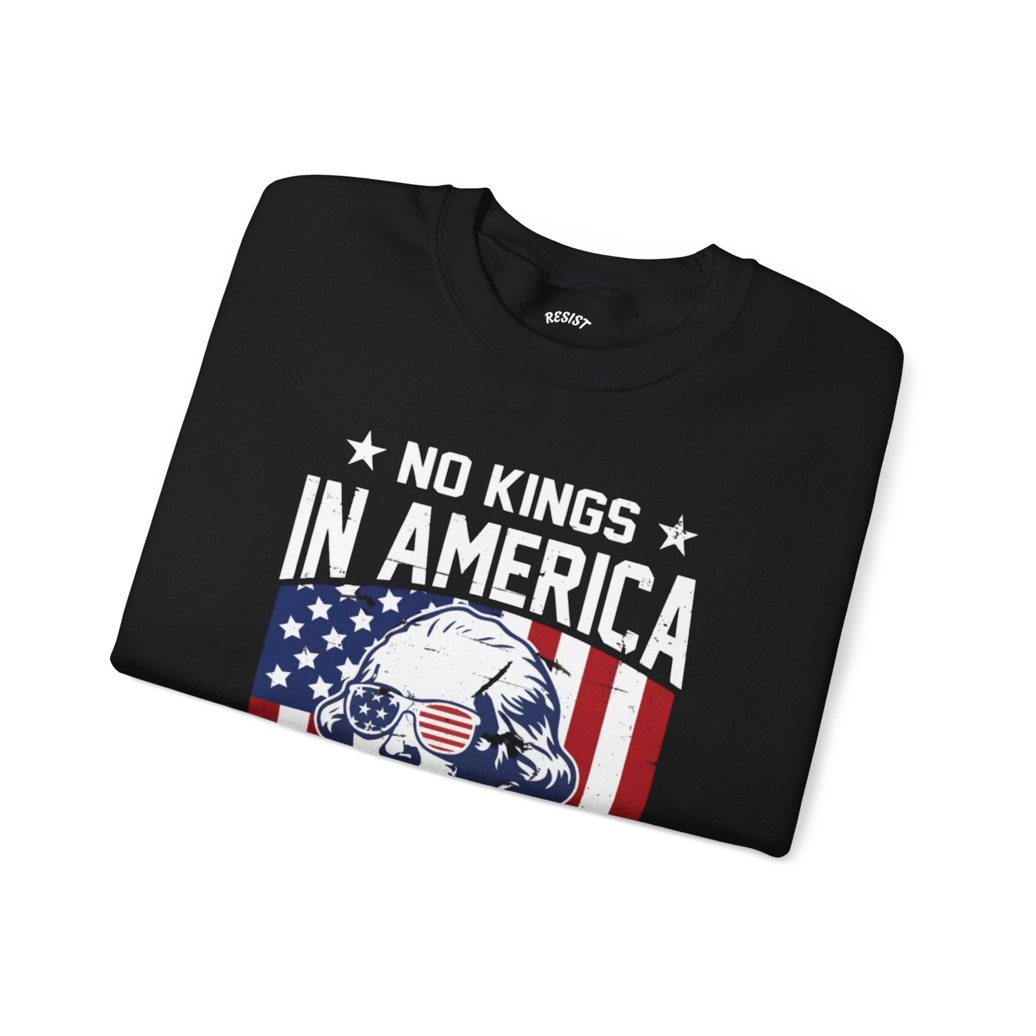 Retro Style "No Kings in America" Sweatshirt