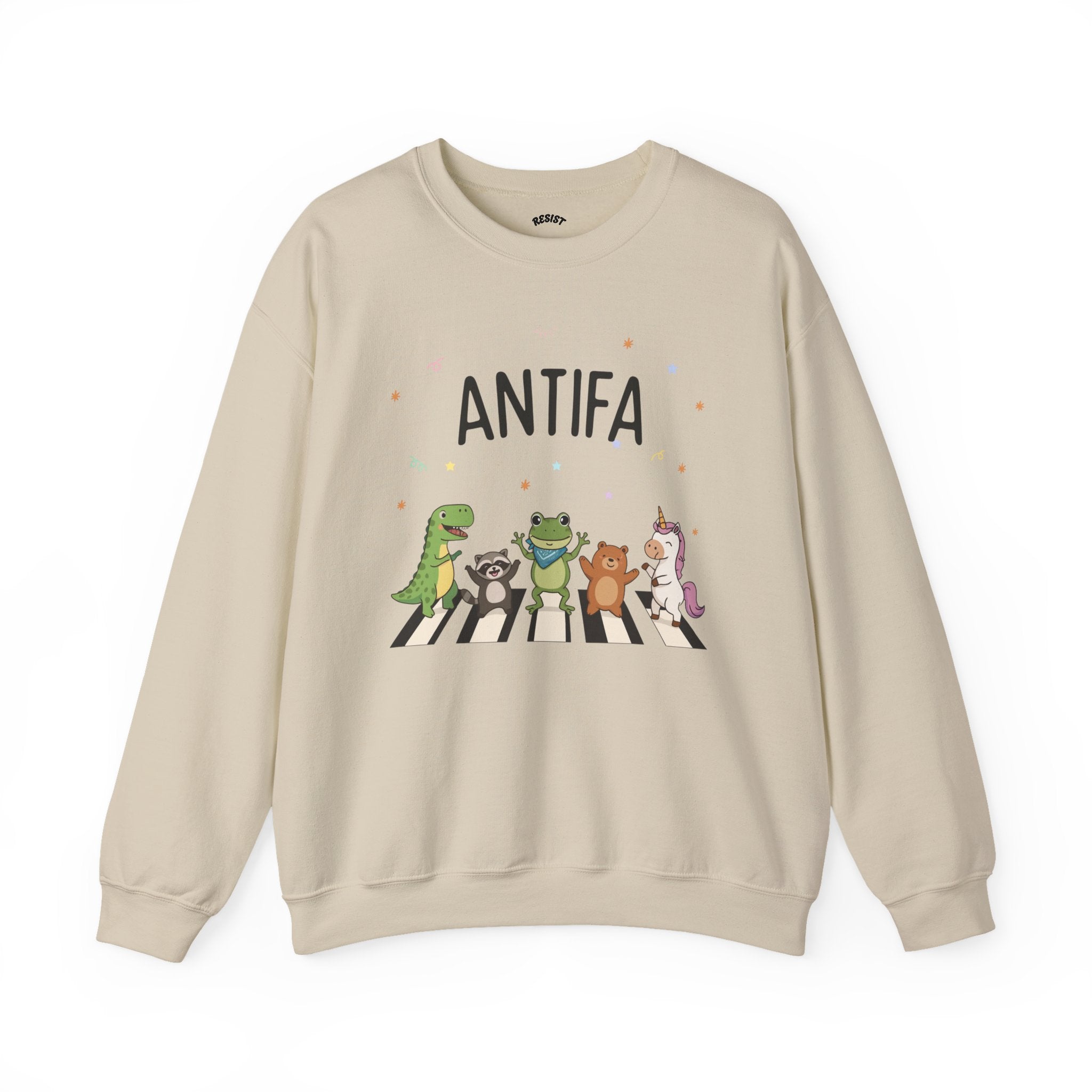 Antifa Crewneck Sweatshirt