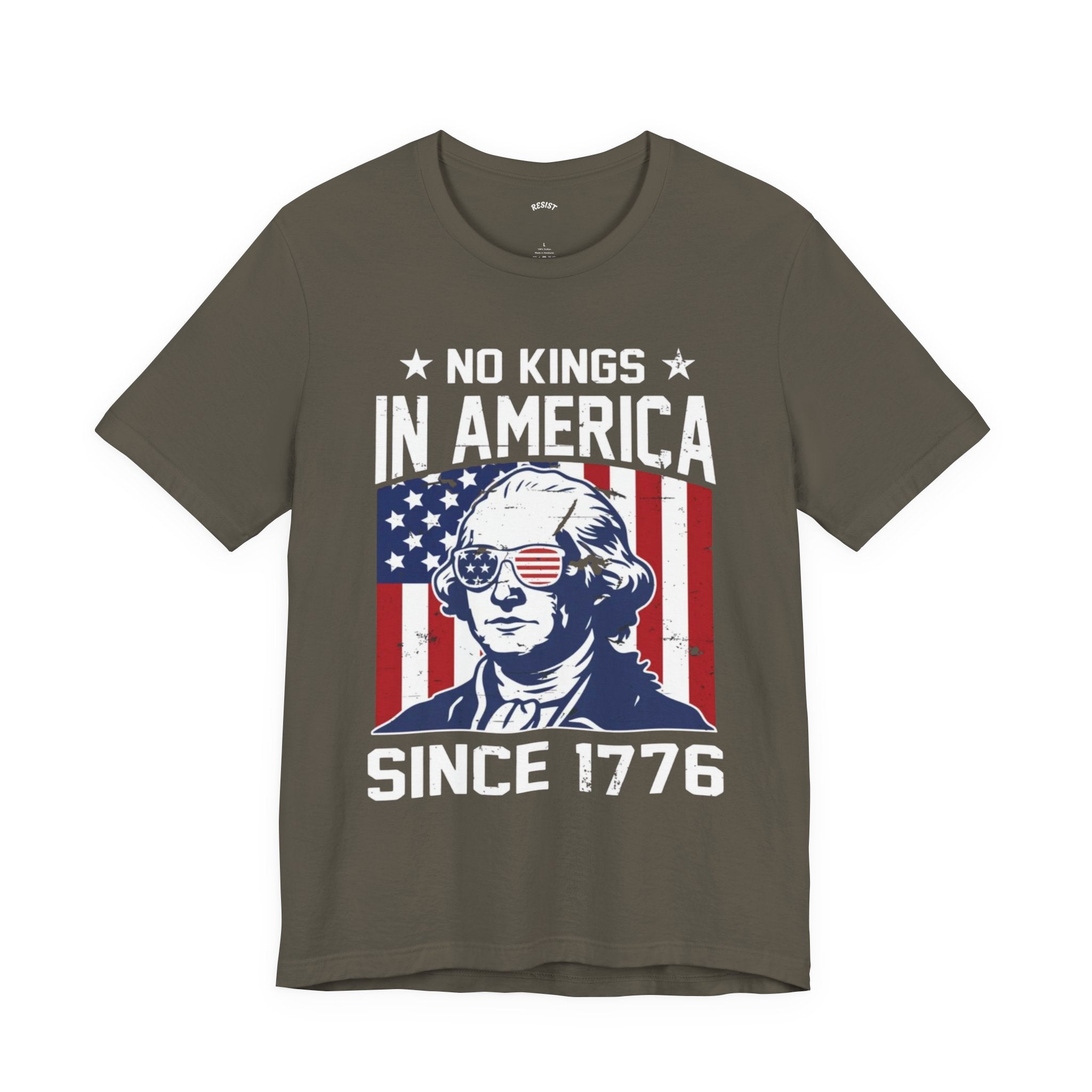Retro Style "No Kings in America" T-Shirt