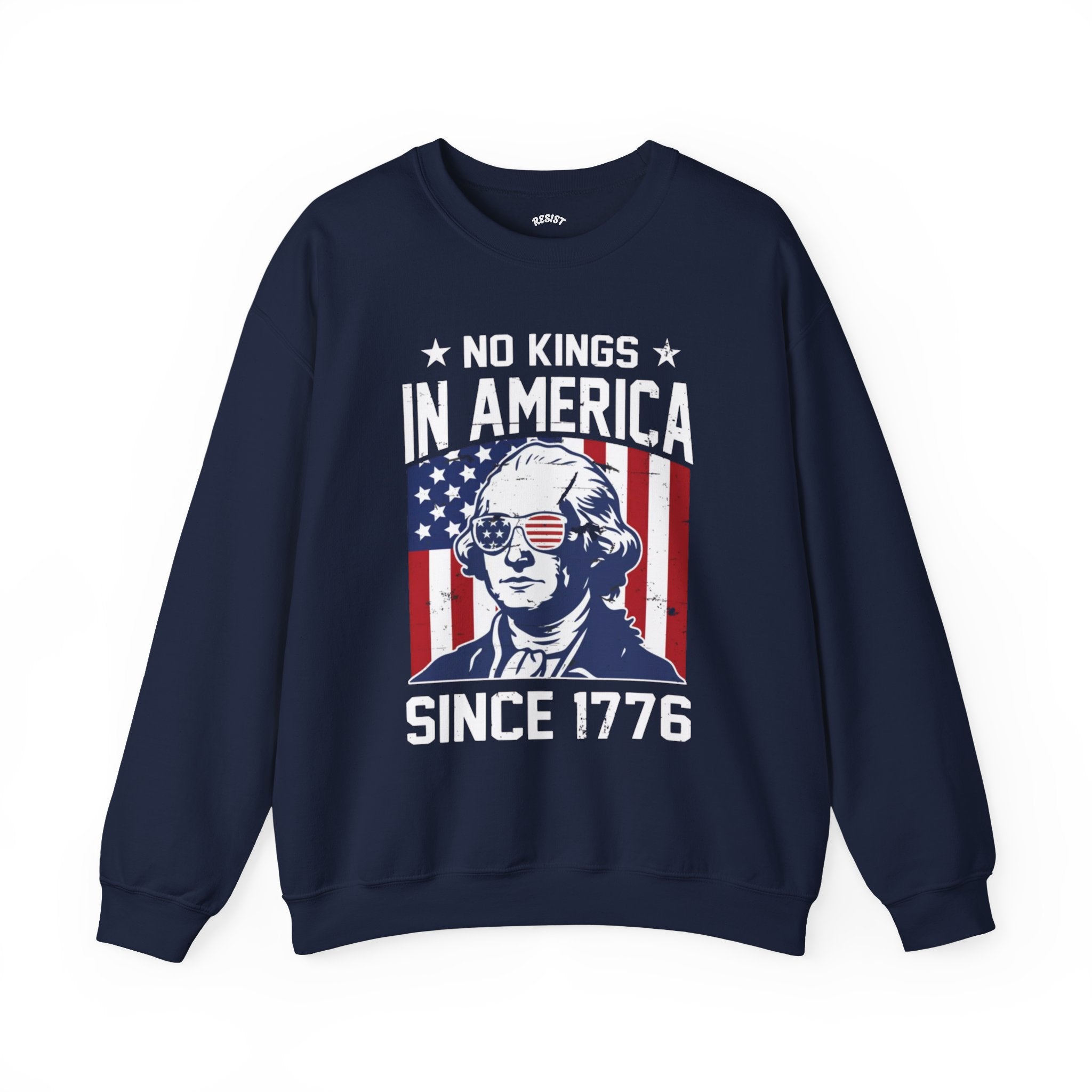 Retro Style "No Kings in America" Sweatshirt