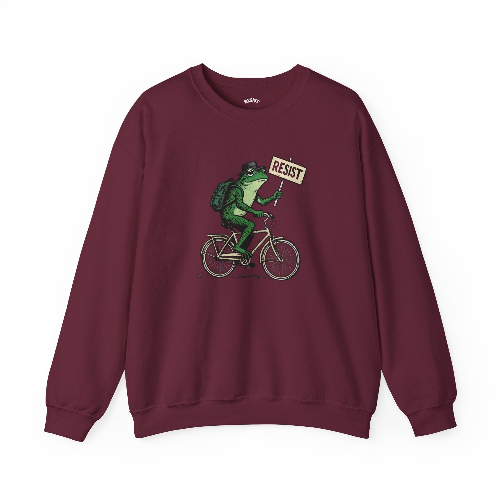 Funny Frog Resist Sweatshirt