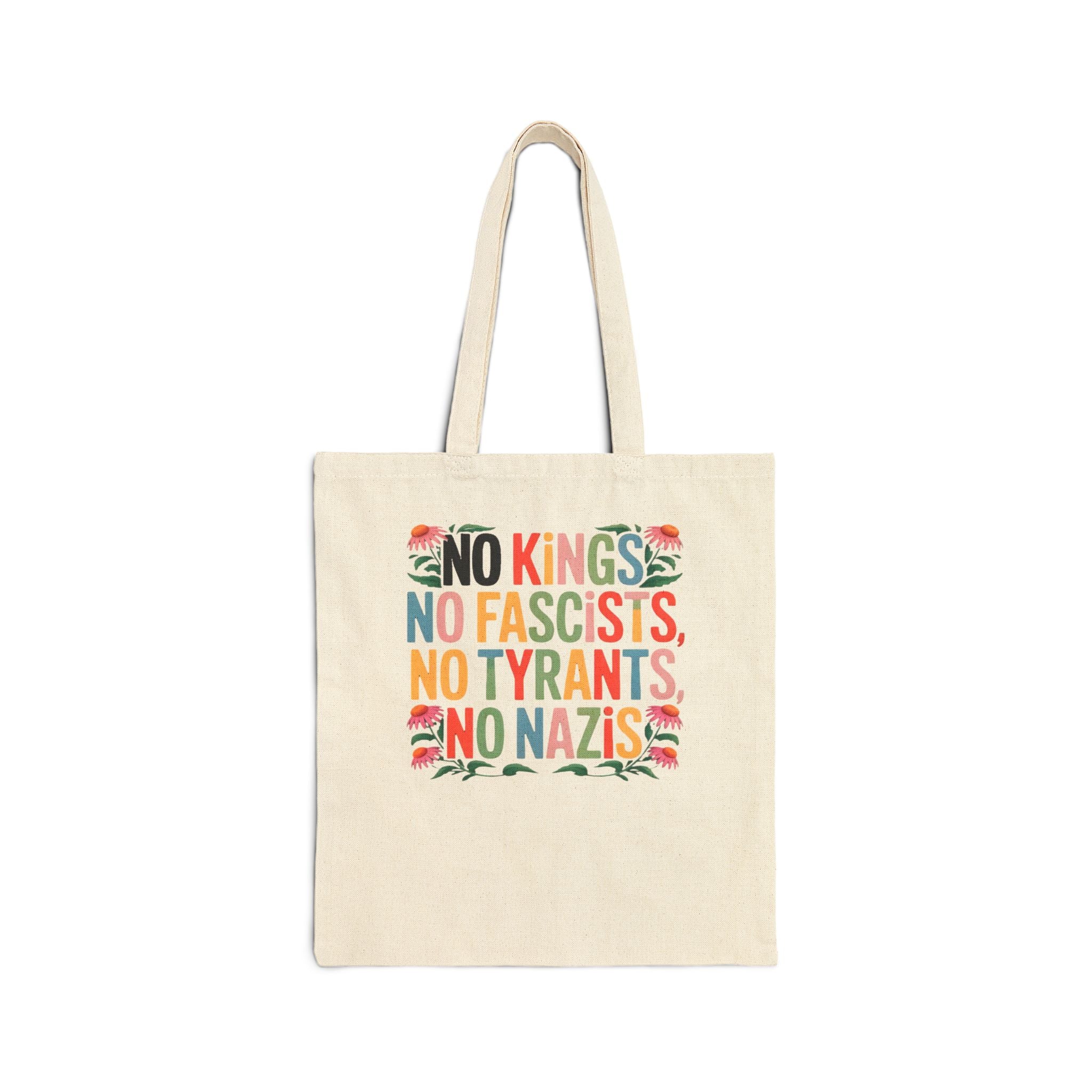 Empowering Message Cotton Canvas Tote Bag