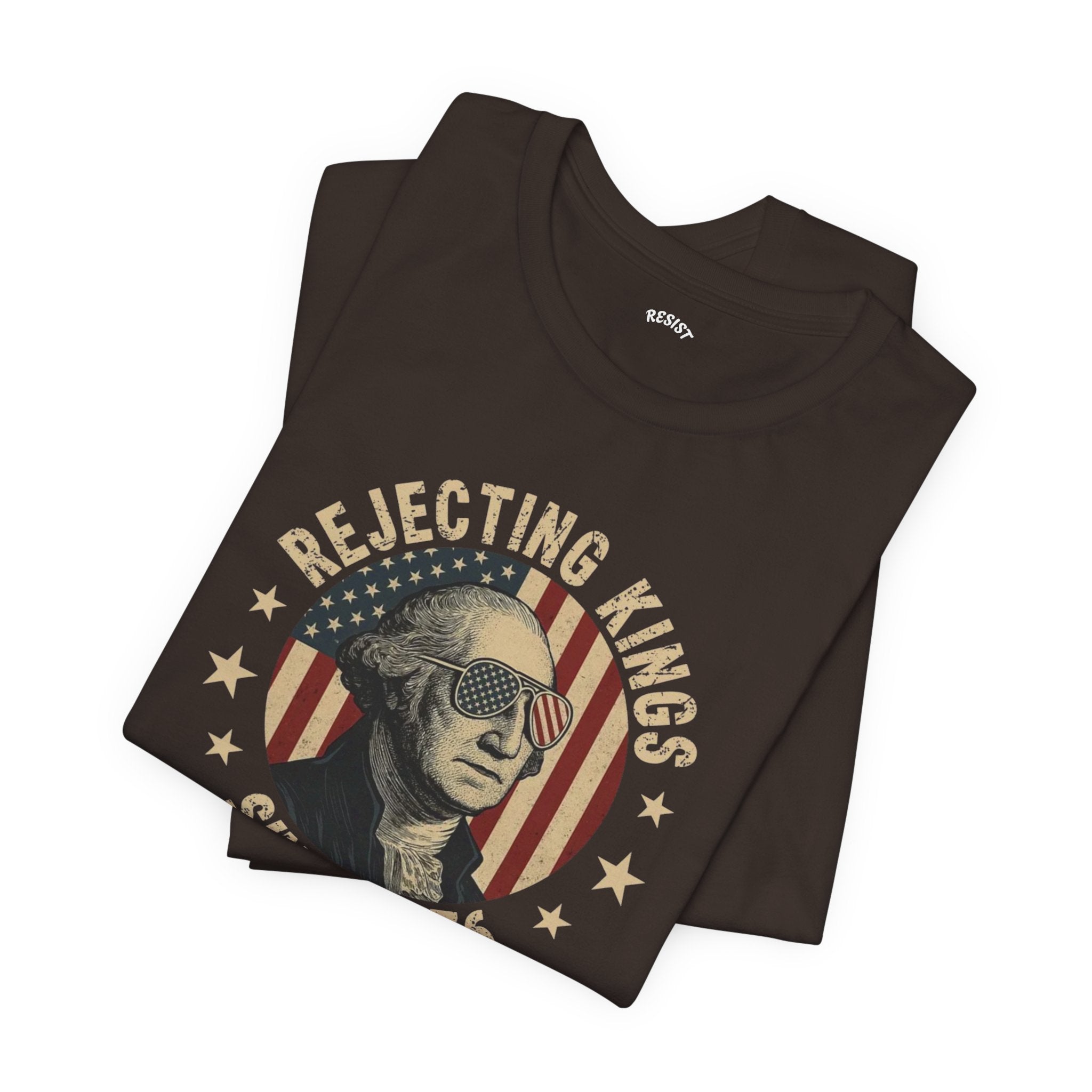 Vintage-Inspired ‘Rejecting Kings Since 1776’ T-Shirt