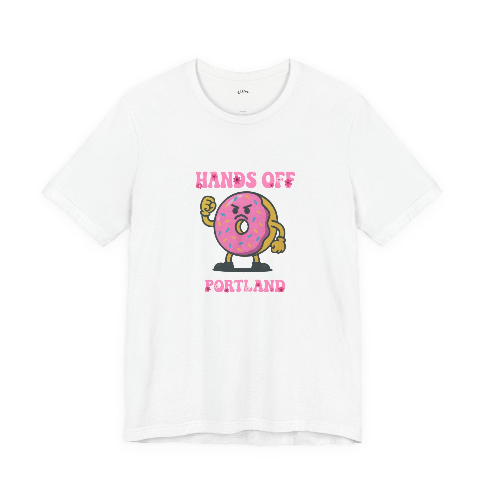 Hands Off Portland Donut T-Shirt