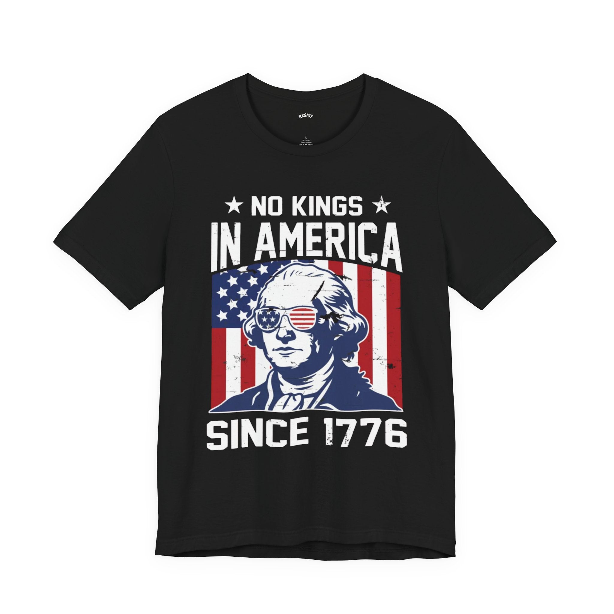 Retro Style "No Kings in America" T-Shirt