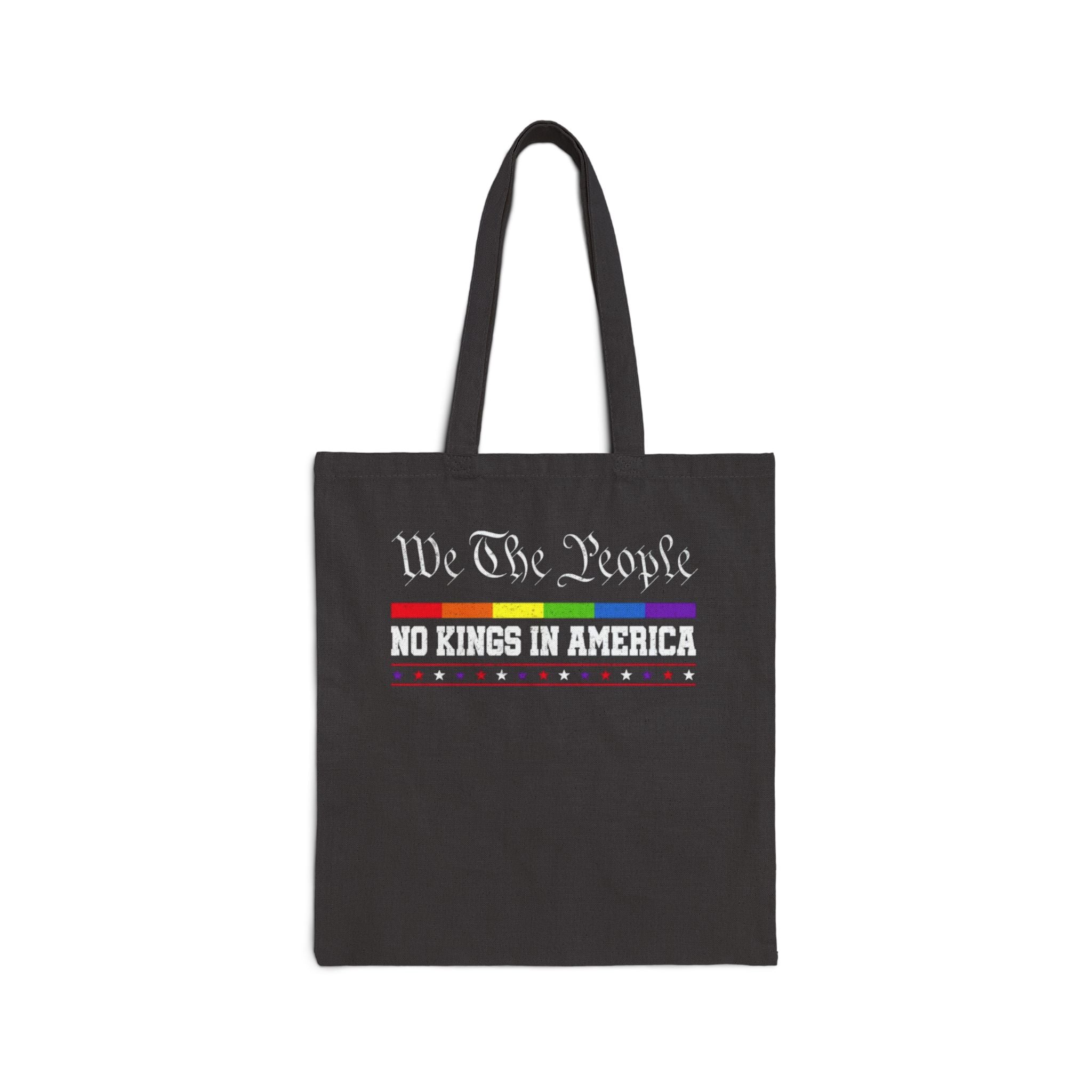 We The People - No Kings In America Canvas Tote Bag