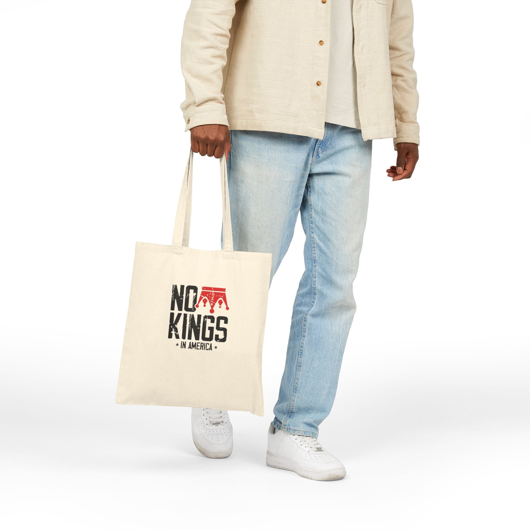 No Kings in America Tote Bag