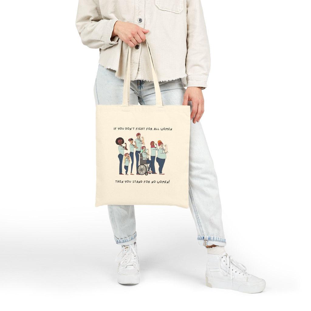 Fight for All Women Canvas Tote Bag