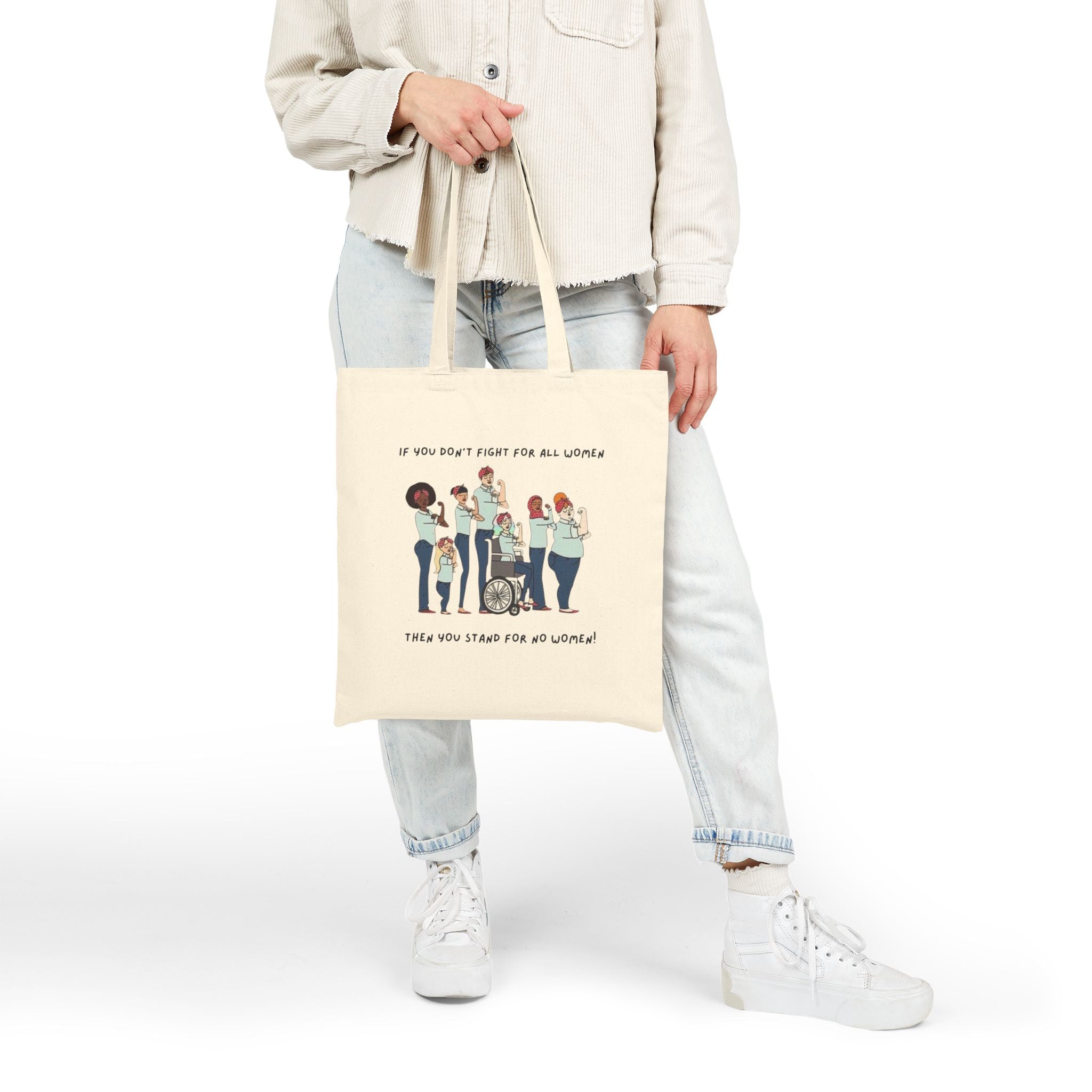 Fight for All Women Canvas Tote Bag