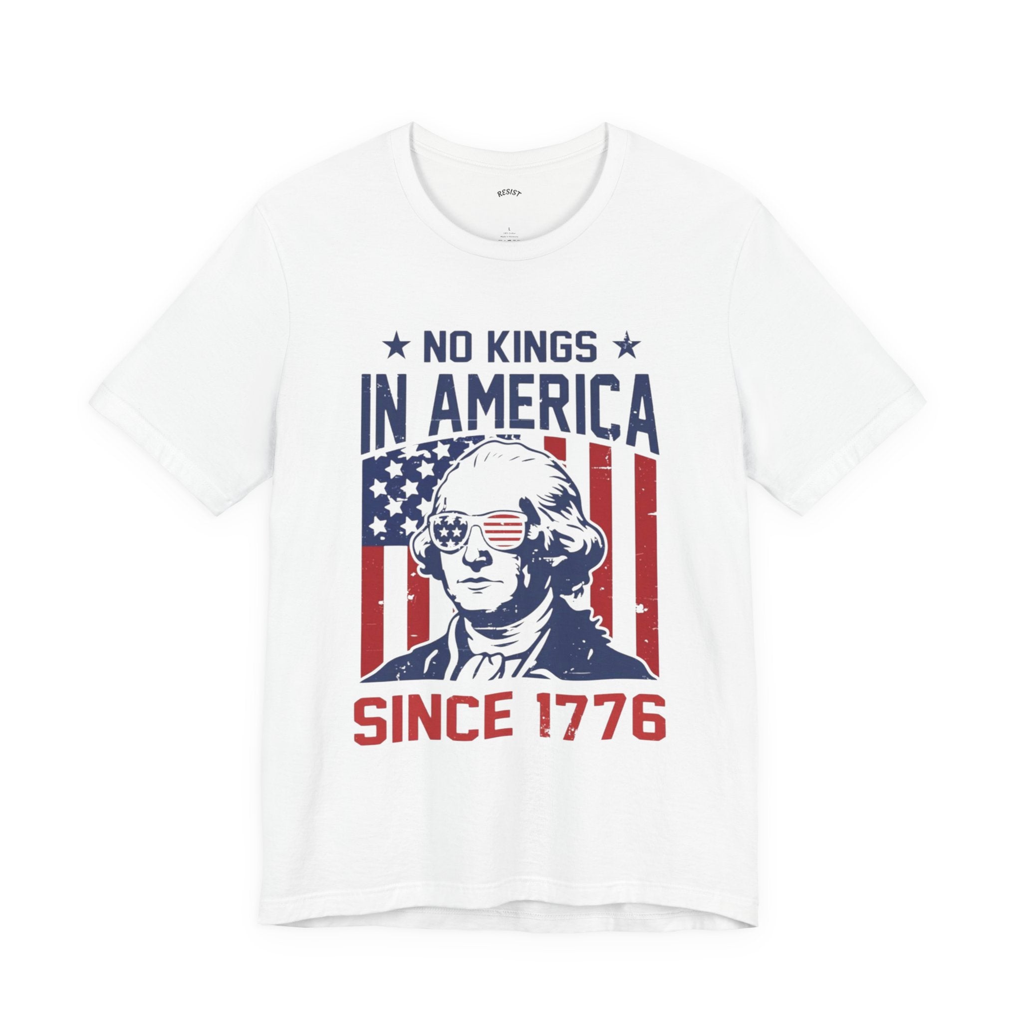 Retro Style "No Kings in America" T-Shirt