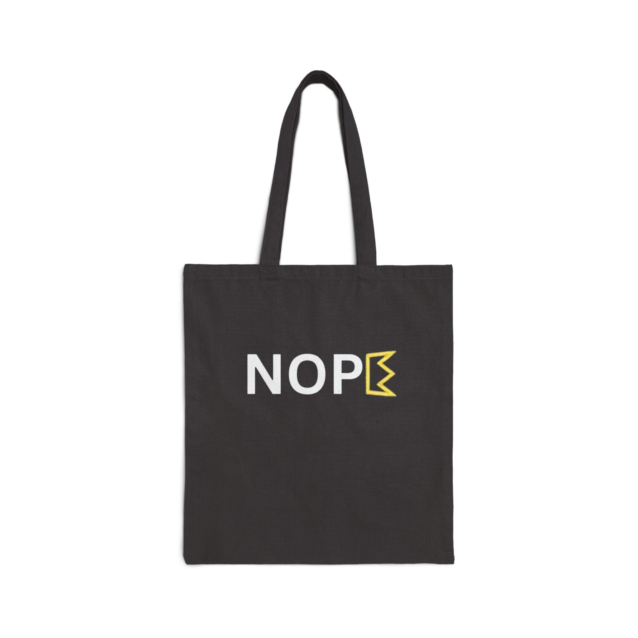 NOPE Canvas Tote Bag