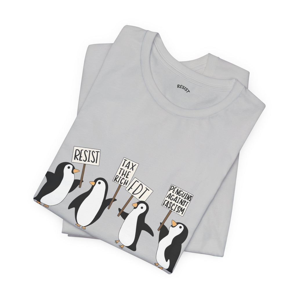 Penguins Protest