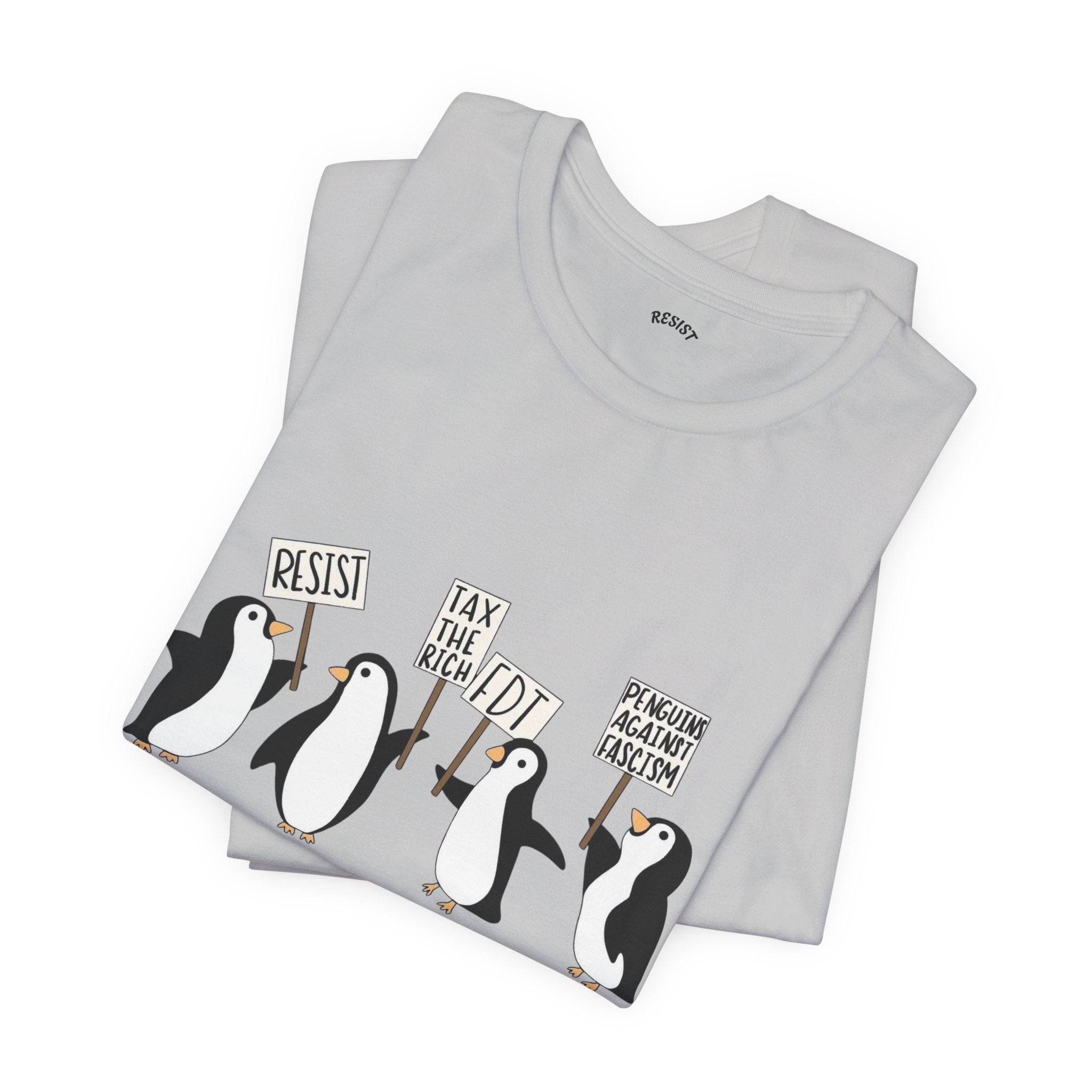 Penguins Protest
