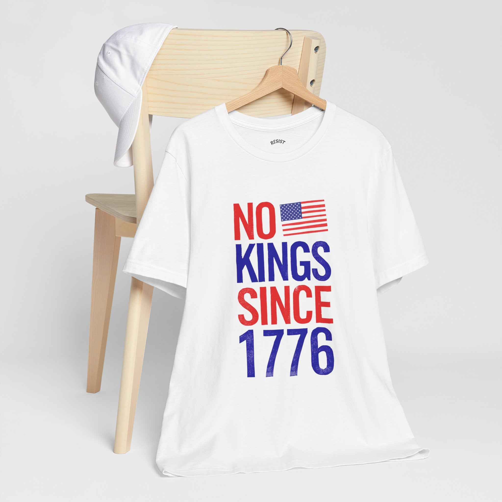 No Kings Since 1776 - White Tee