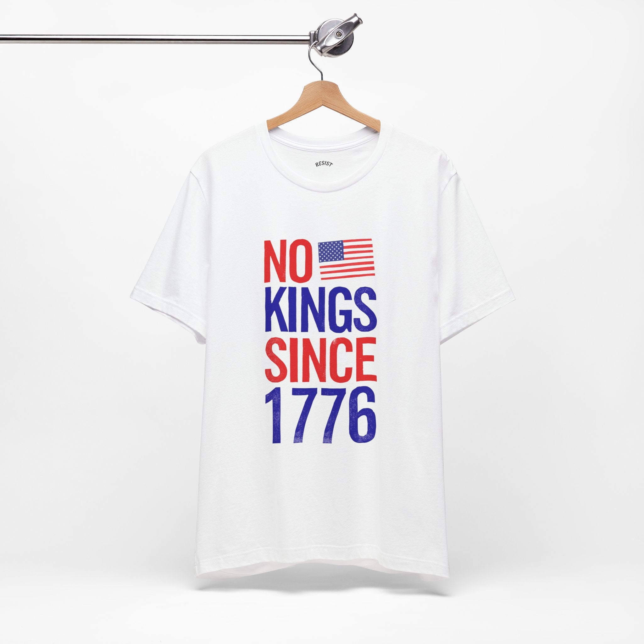 No Kings Since 1776 - White Tee