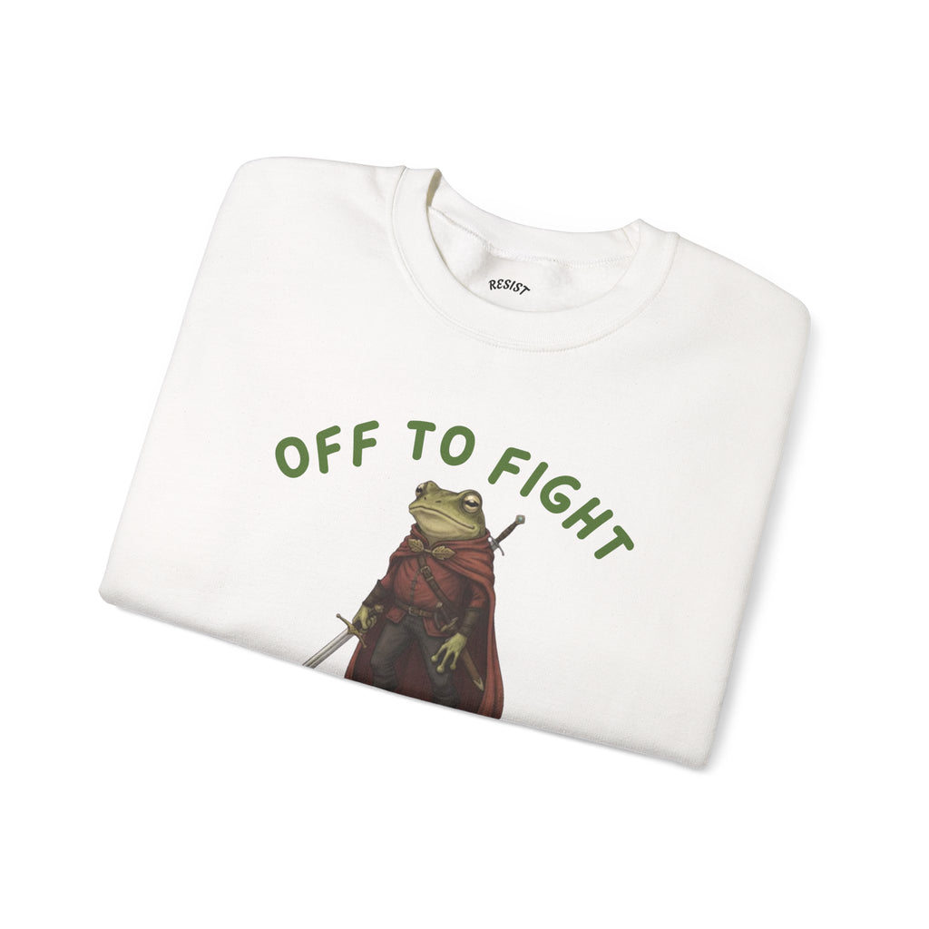 Off to Fight Facism Sweatshirt