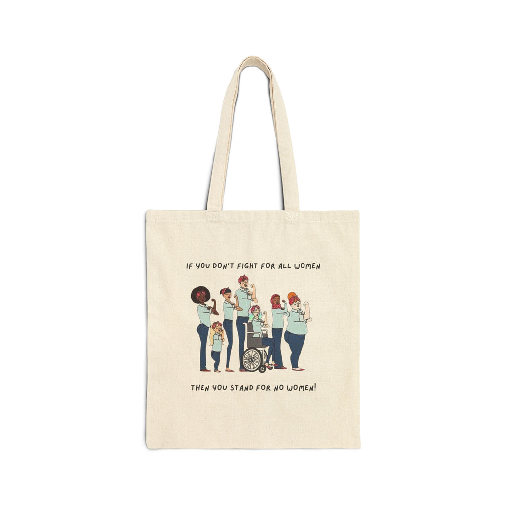 Fight for All Women Canvas Tote Bag