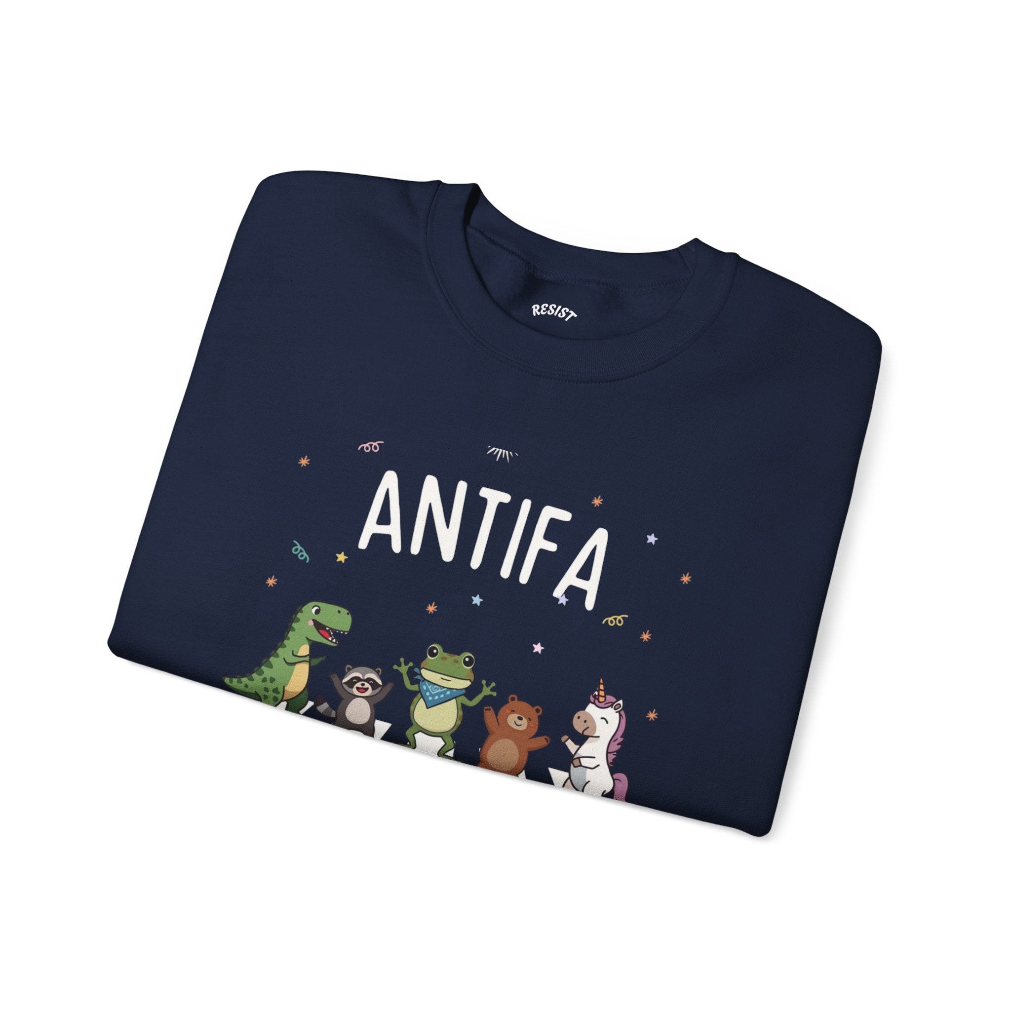 Antifa Crewneck Sweatshirt