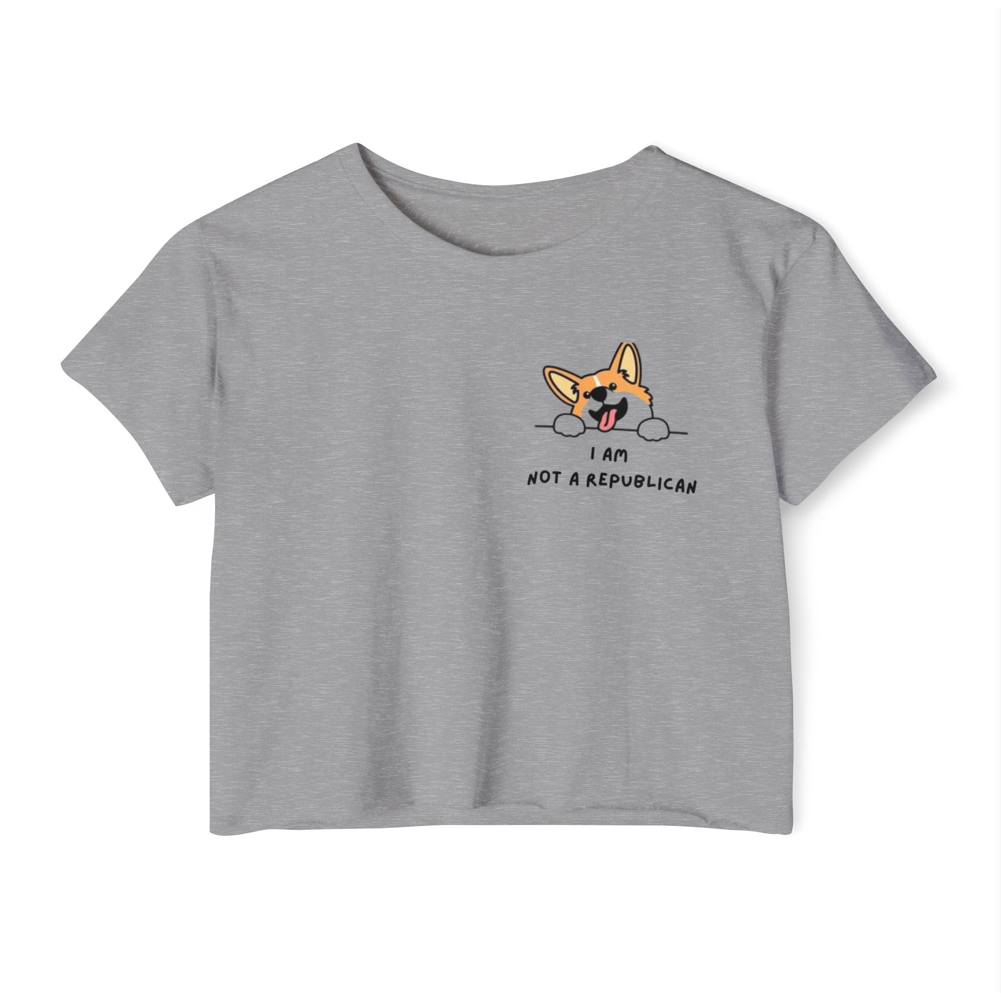 Not a Republican Women's Festival Crop Top