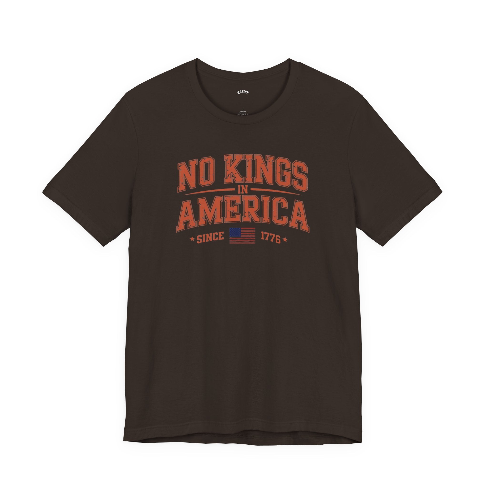 Vintage Style "No Kings in America" T-Shirt