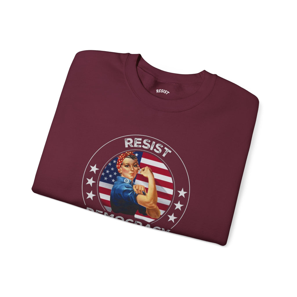 Democracy Resistance Sweatshirt