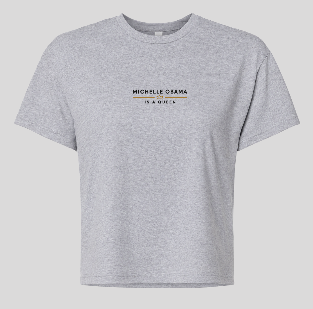 Michelle Obama Is A Queen Premium Cotton T‑Shirt