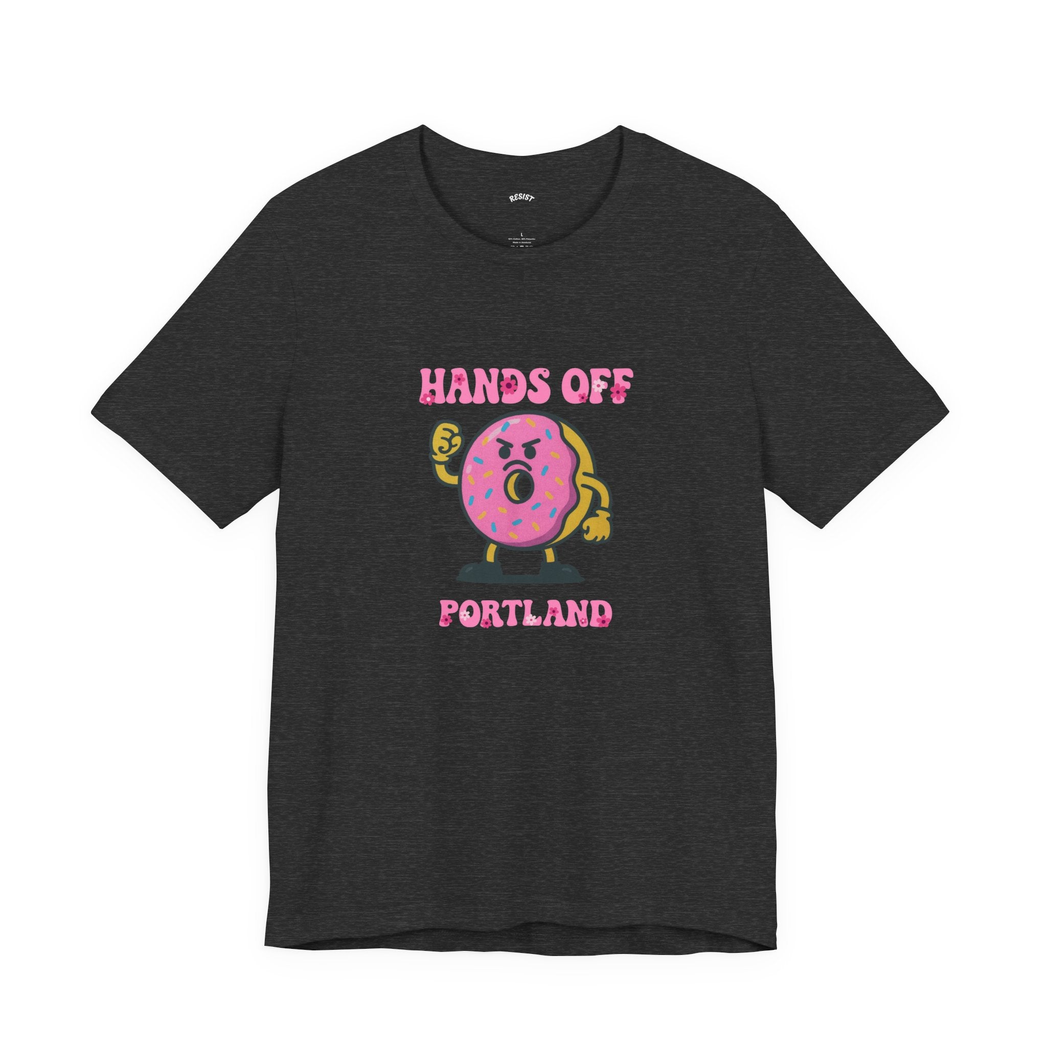 Hands Off Portland Donut T-Shirt
