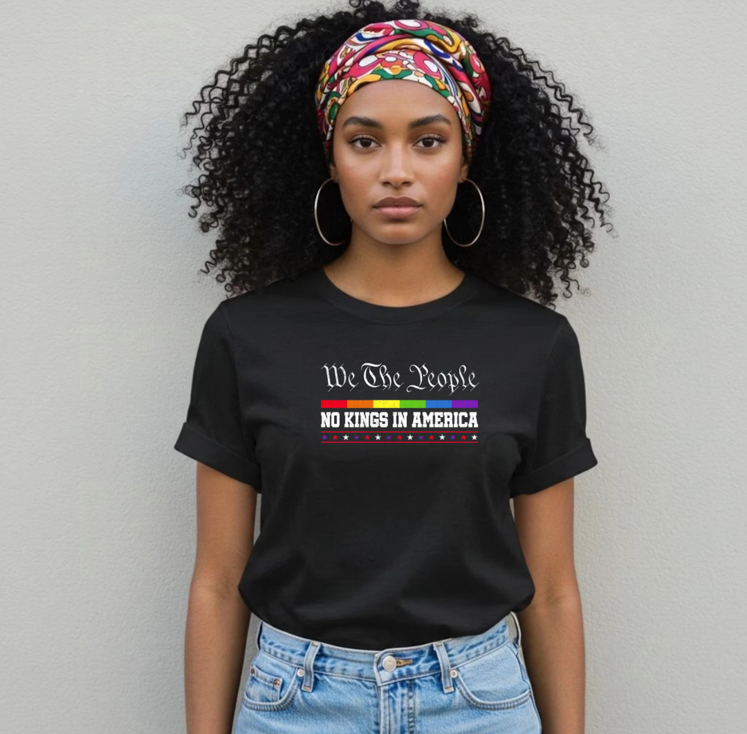We The People: No Kings in America T-shirt
