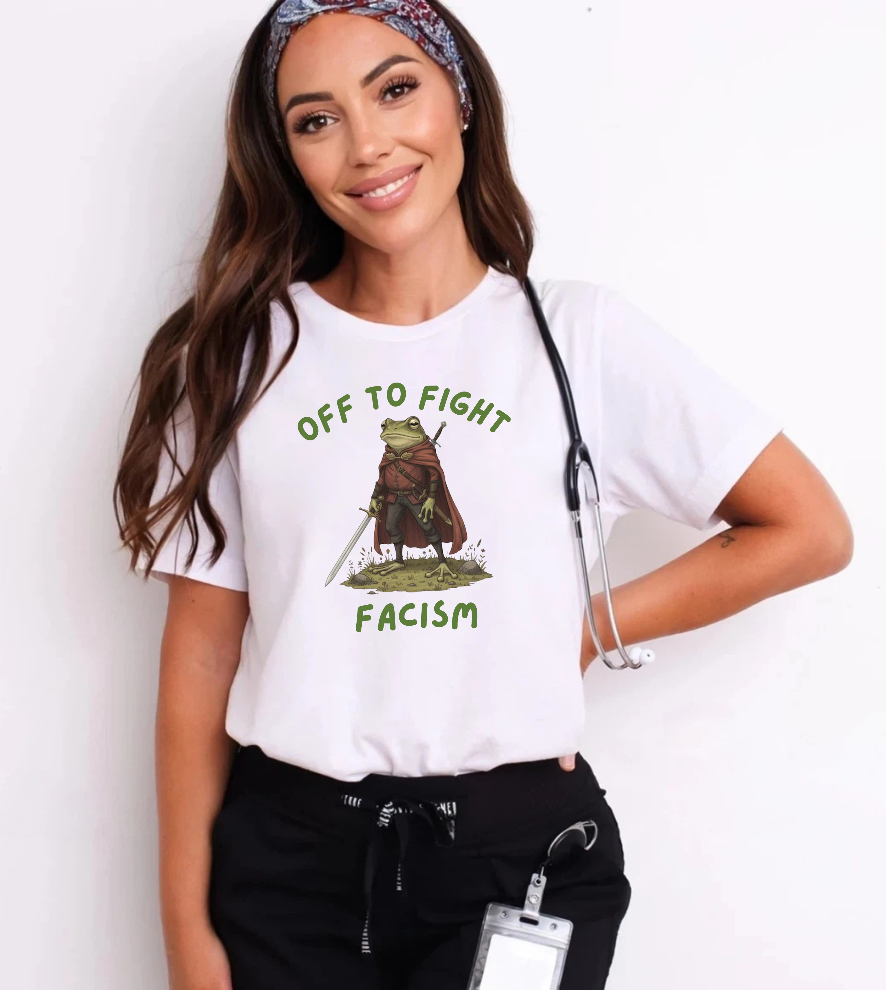 Off to Fight Facism T-Shirt