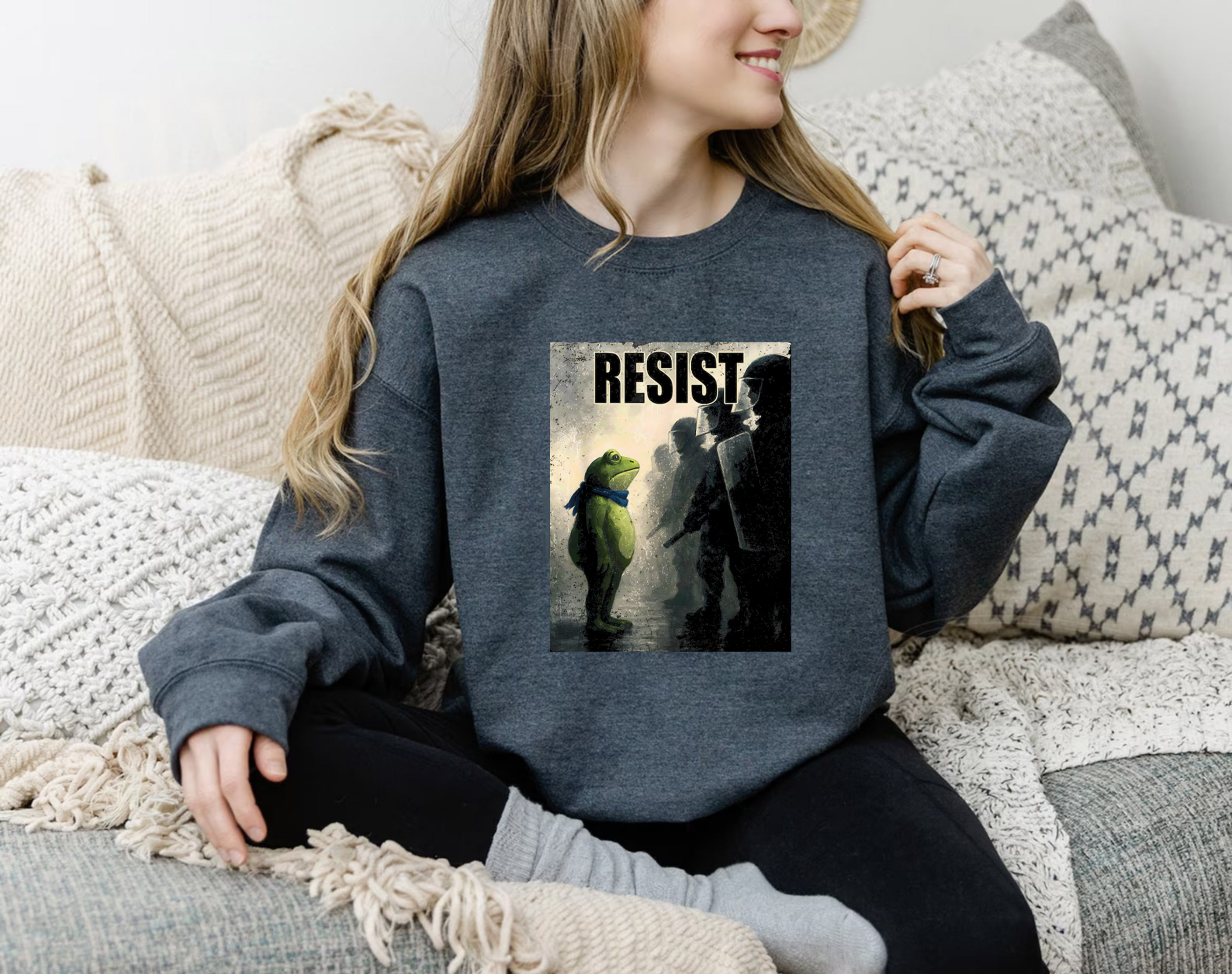 Frog Resistance Sweatshirt