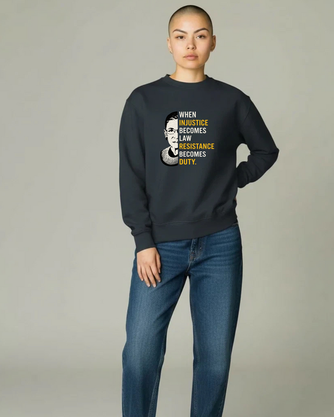 Resistance Becomes Duty Crewneck